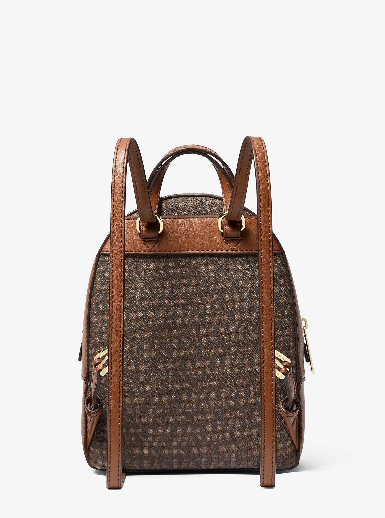 Michael Kors Jaycee Extra-Small Signature Logo Backpack Brown