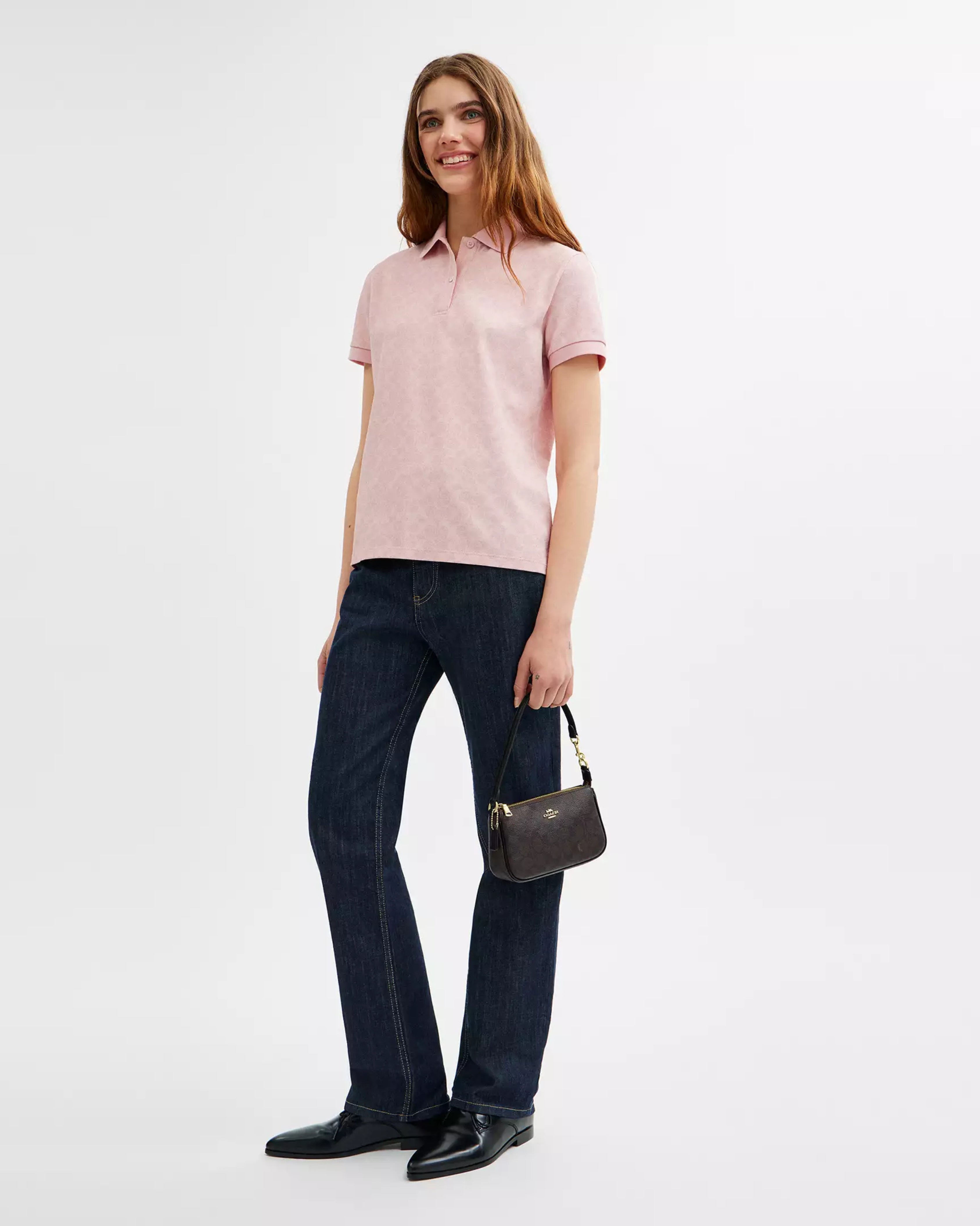 Coach Nolita 19 In Signature Canvas 'Gold/Walnut/Black'