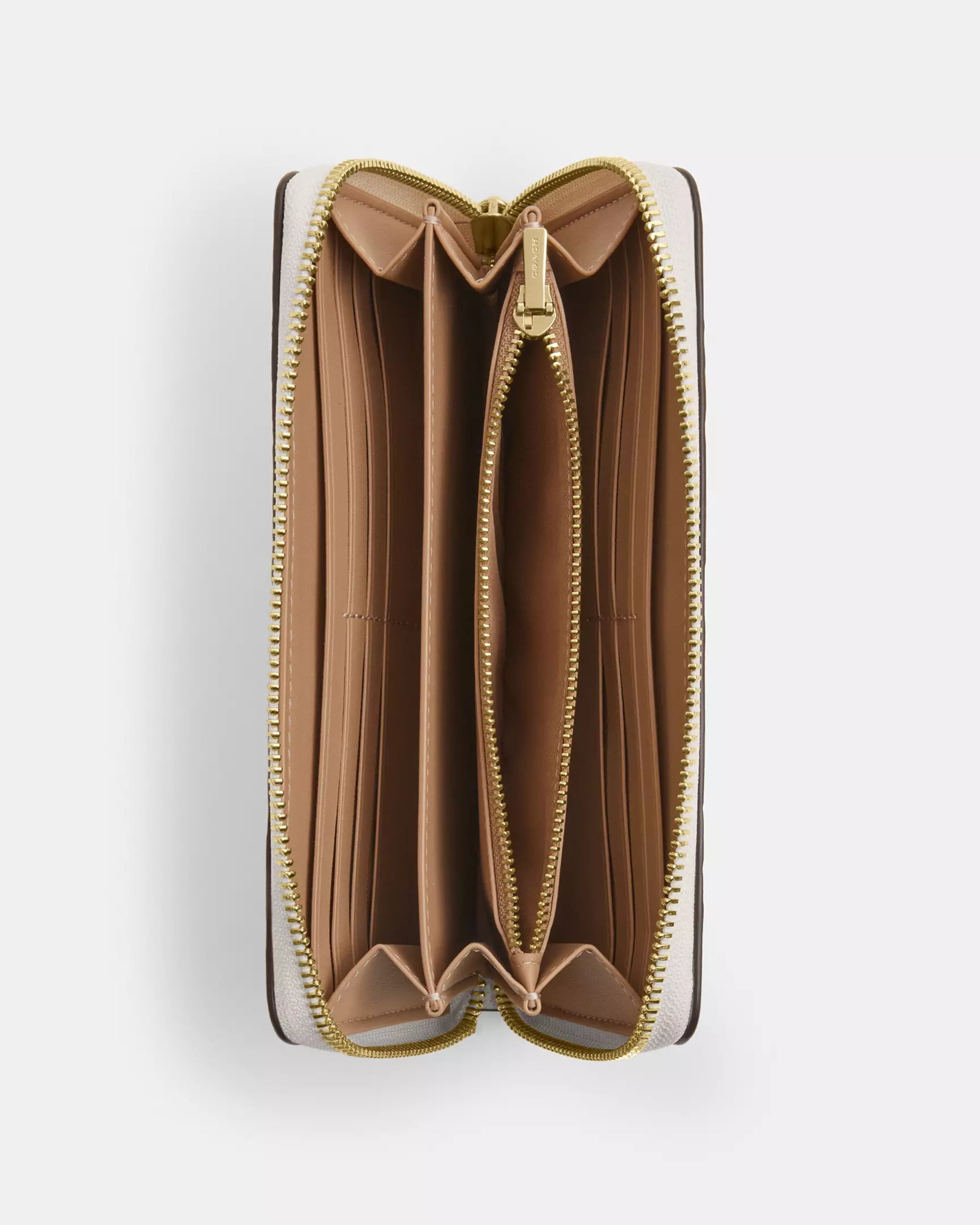 Coach Long Zip Around Wallet With 'Floral Print'