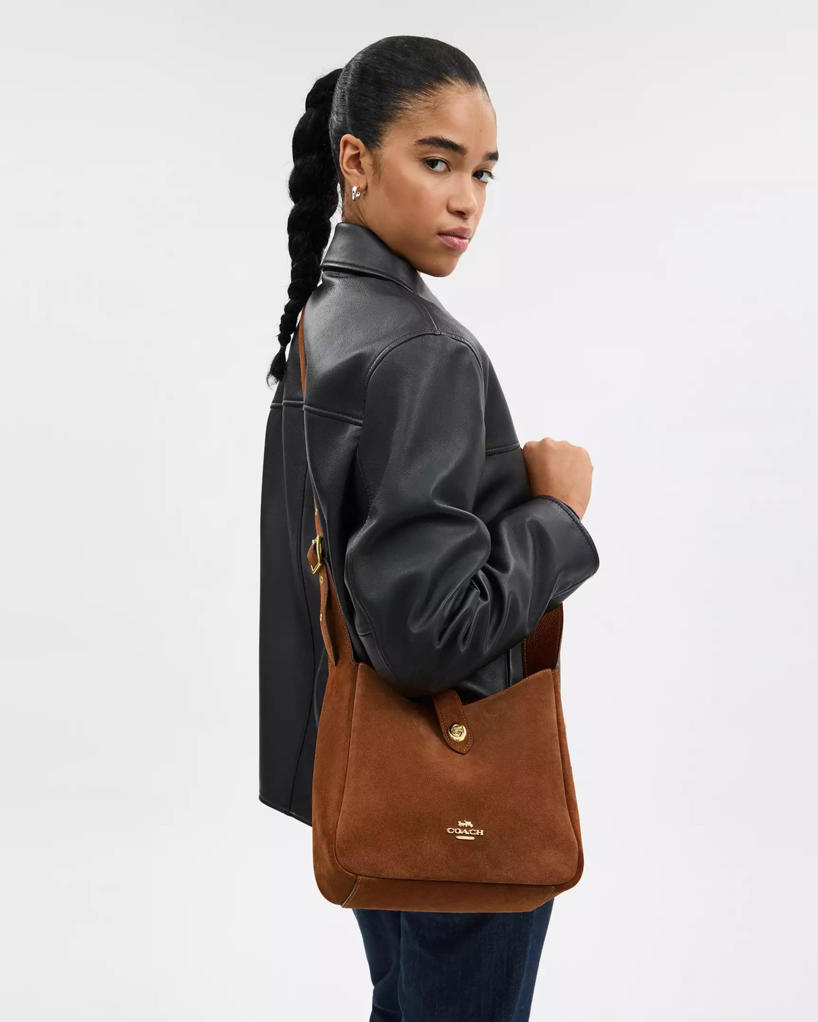 Coach Hadley Convertible Crossbody Bag 'Gold Sienna'