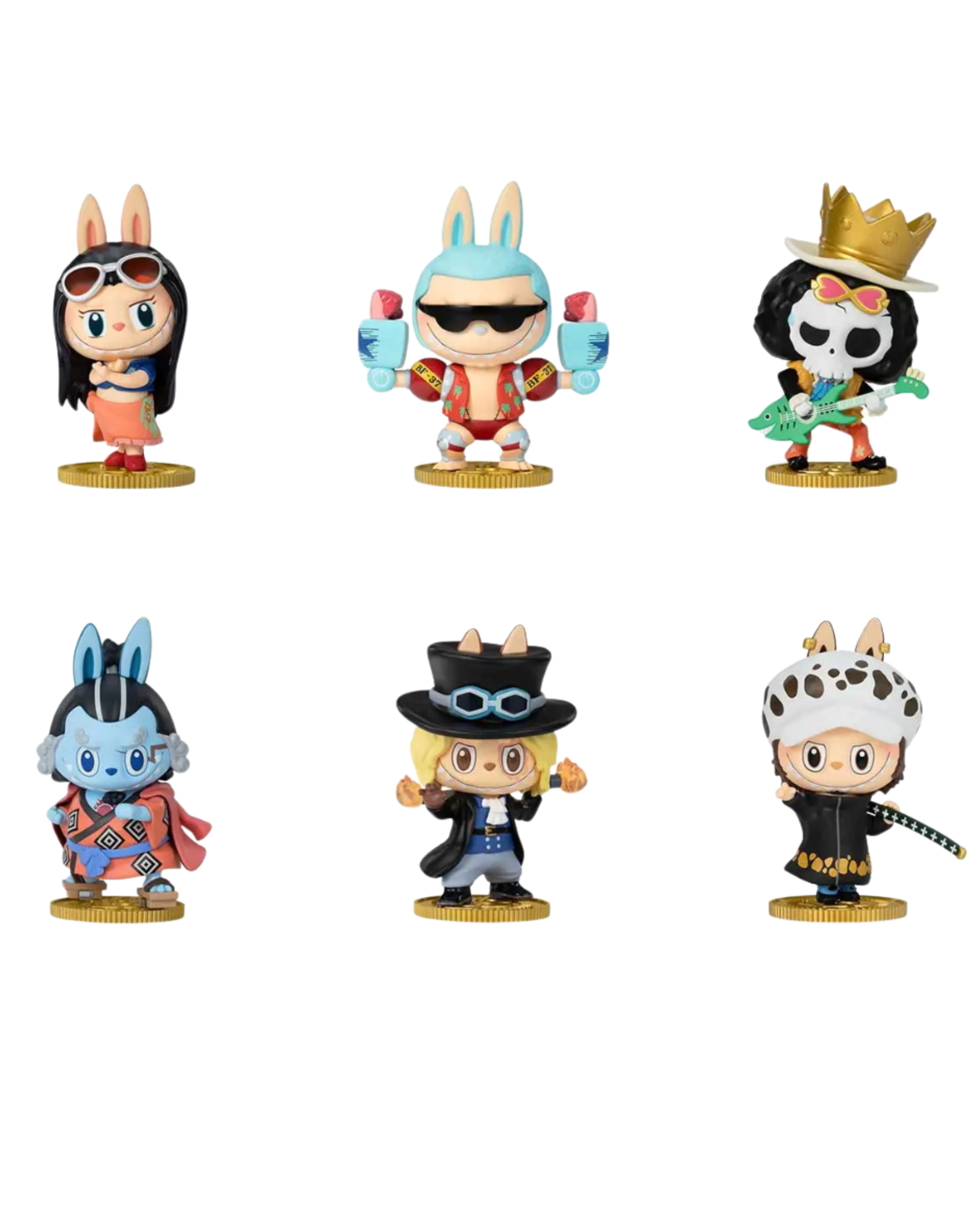 Pop Mart Labubu The Monsters x One Piece Series Single Blind Box (pack of 1)