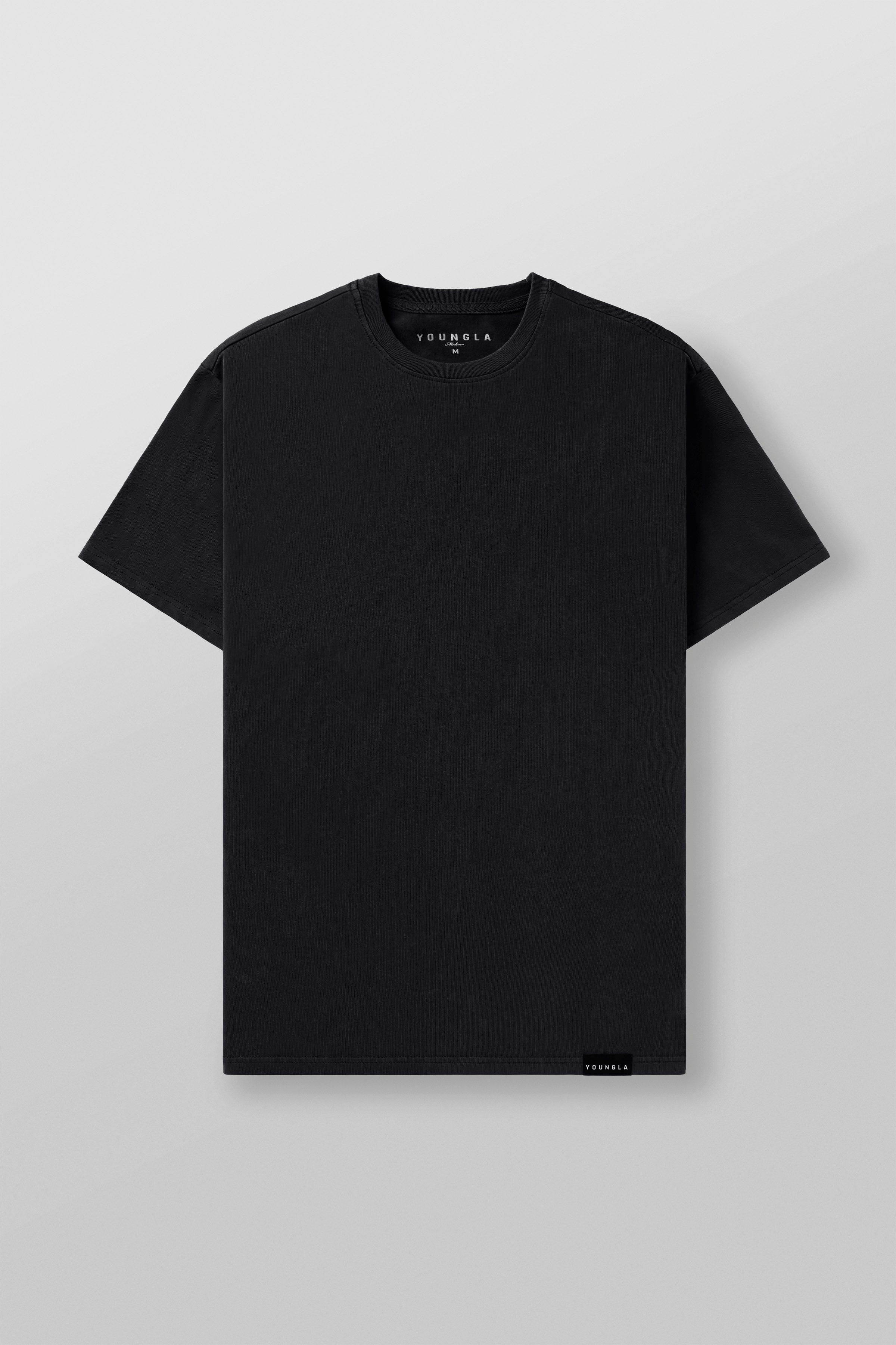 YoungLA 4023 - Perfect Tee Straight Bottom 2.0 'Black Wash'