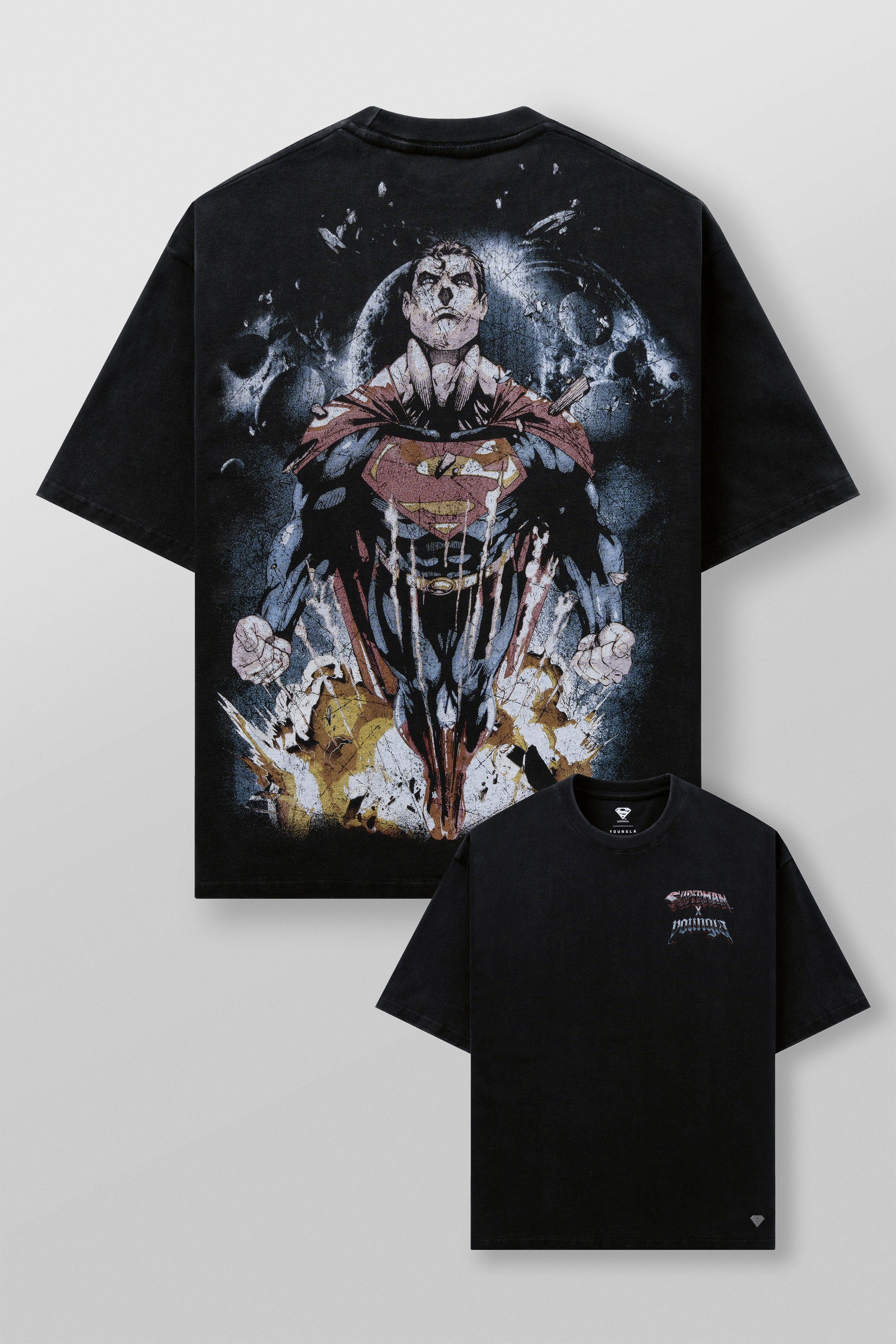 Young La 4044 - Superman Graphic Tees 'Spacebound'