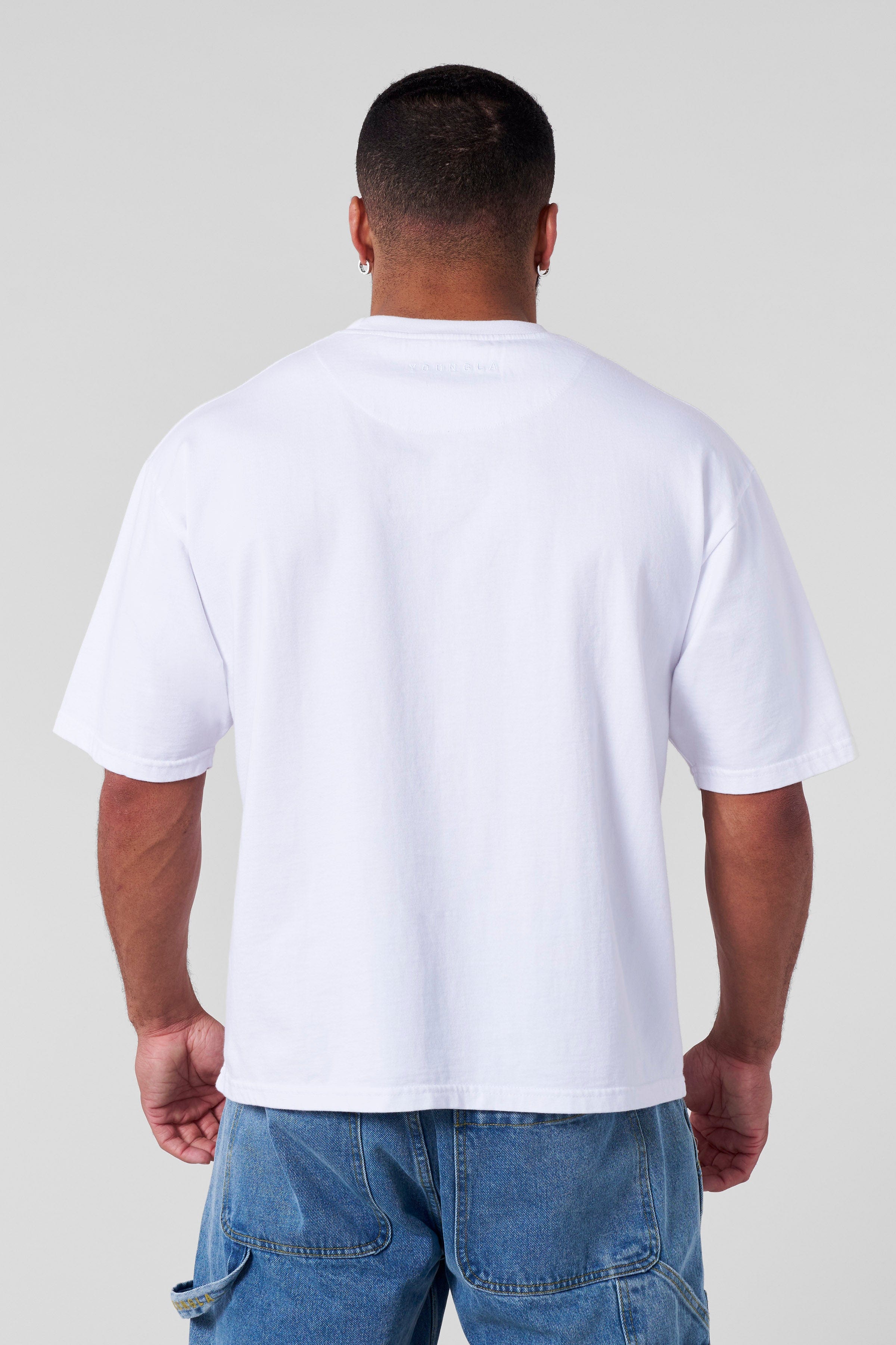 YoungLA 4106 - Dark Wave Tees 'White'