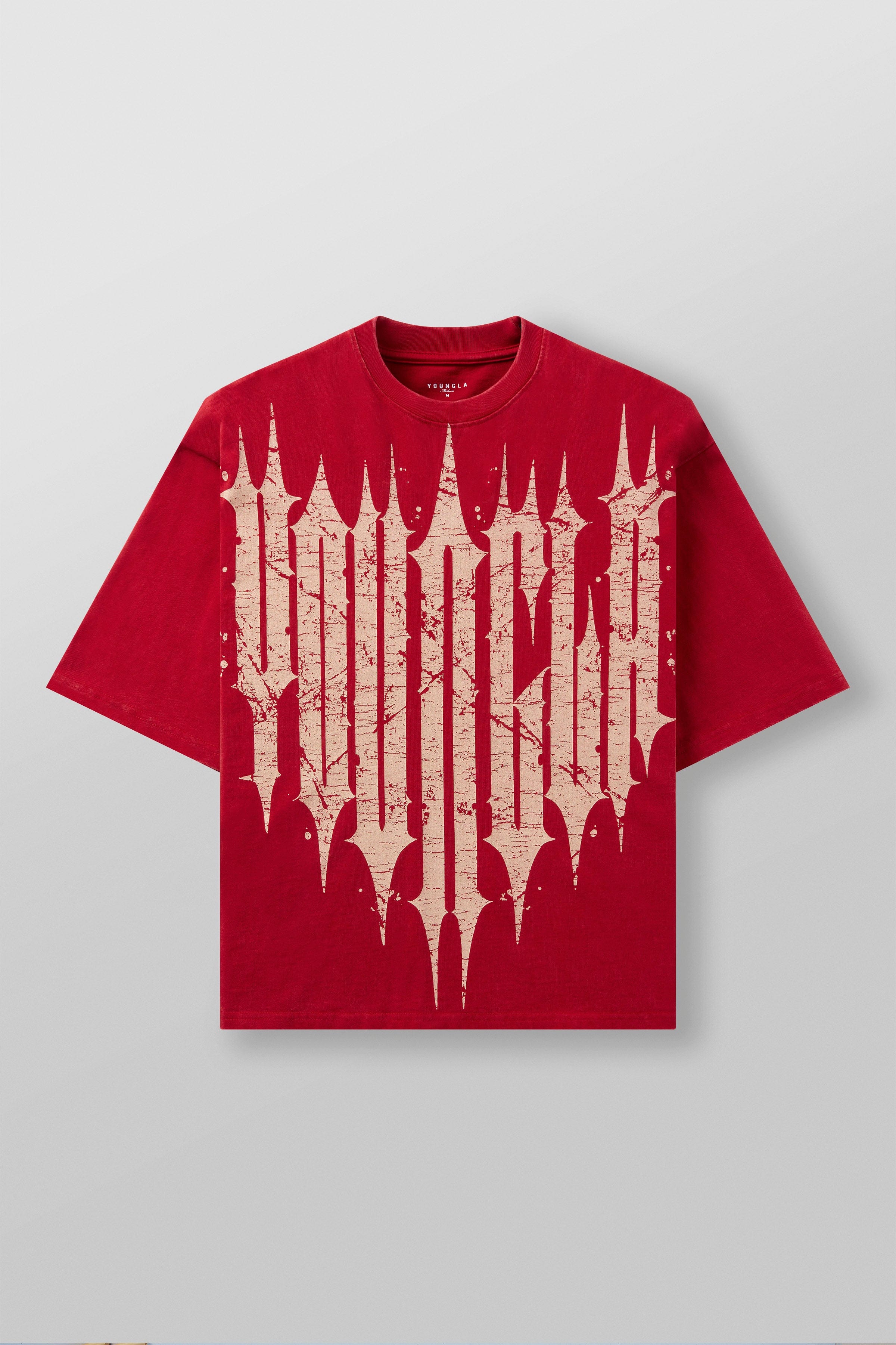 YoungLA 4156 - Revenge Tees Spring '25 'Red Wash'