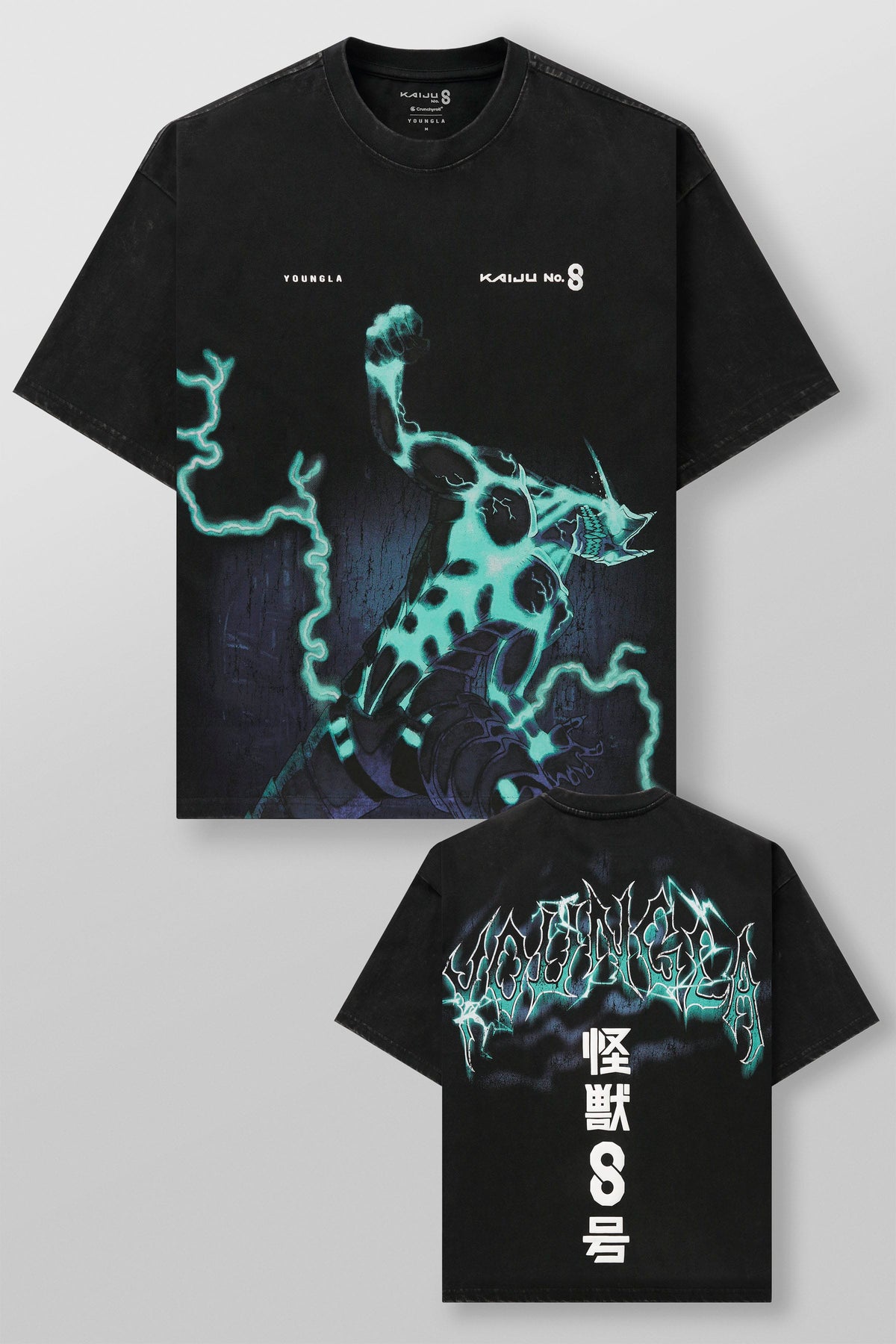 YoungLA 4177 - Kaiju No. 8 Graphic Tees 'Humanoid'