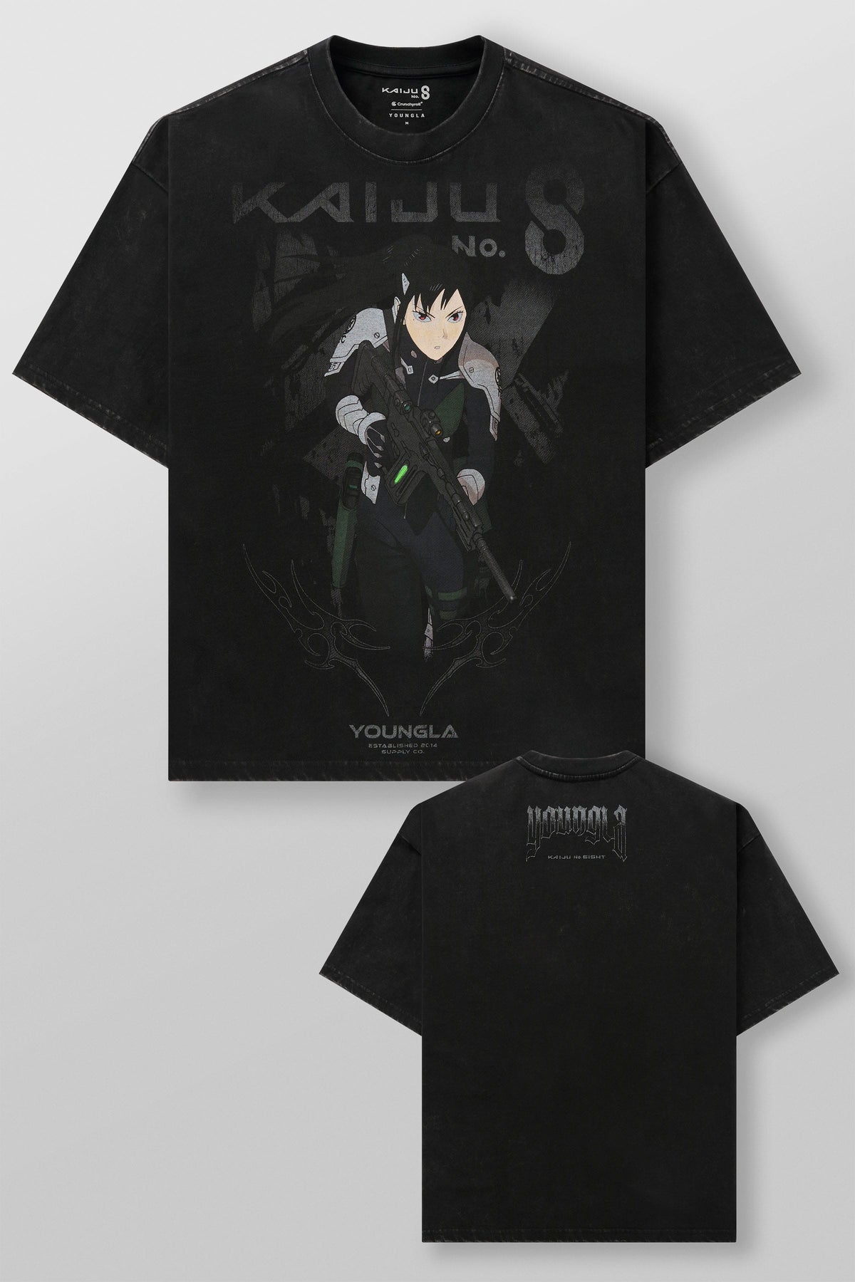 YoungLA 4177 - Kaiju No. 8 Graphic Tees 'Sniper Mina'