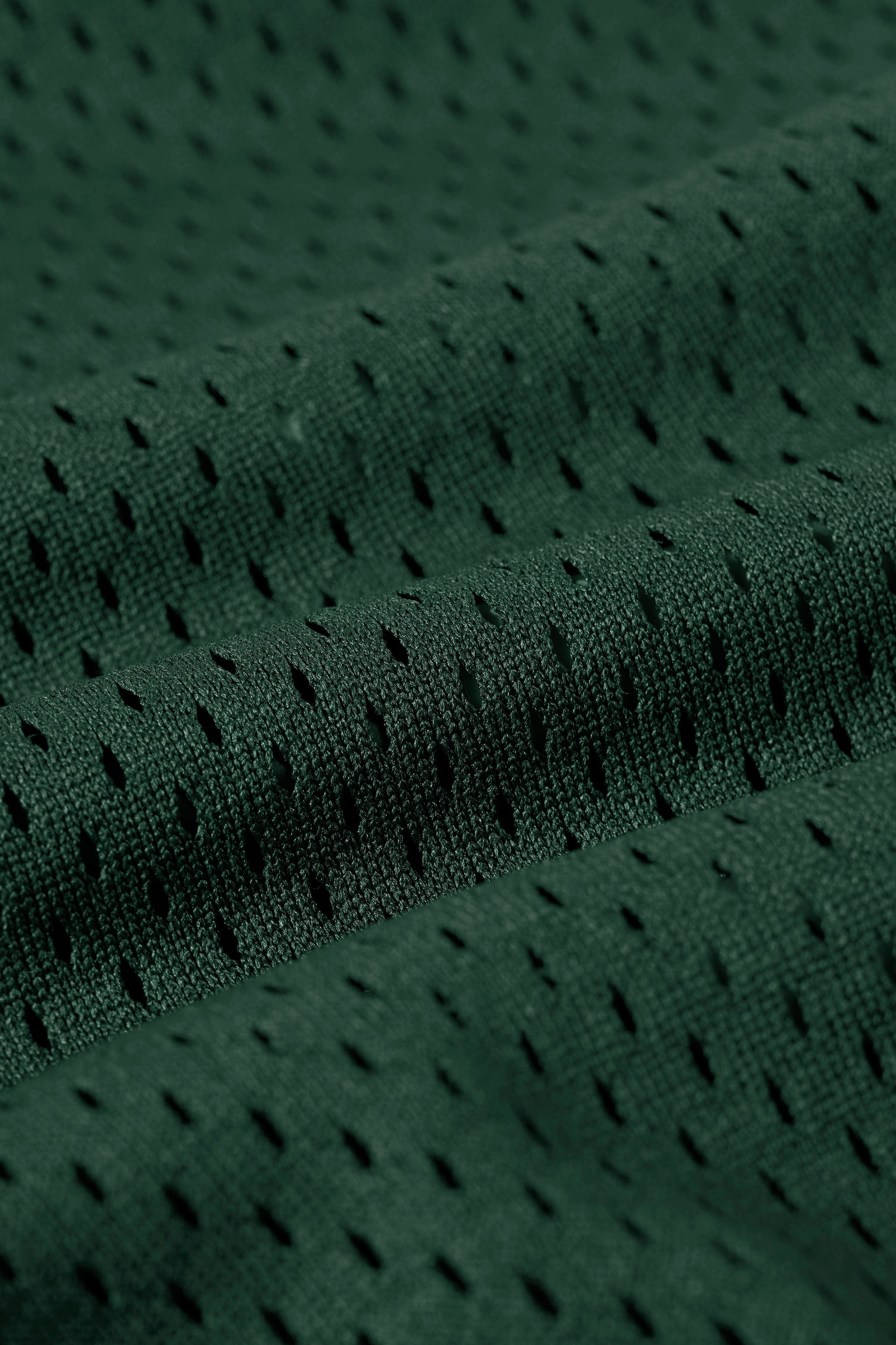 YoungLA 4187 - Varsity Football Cropped Jersey 'Green'