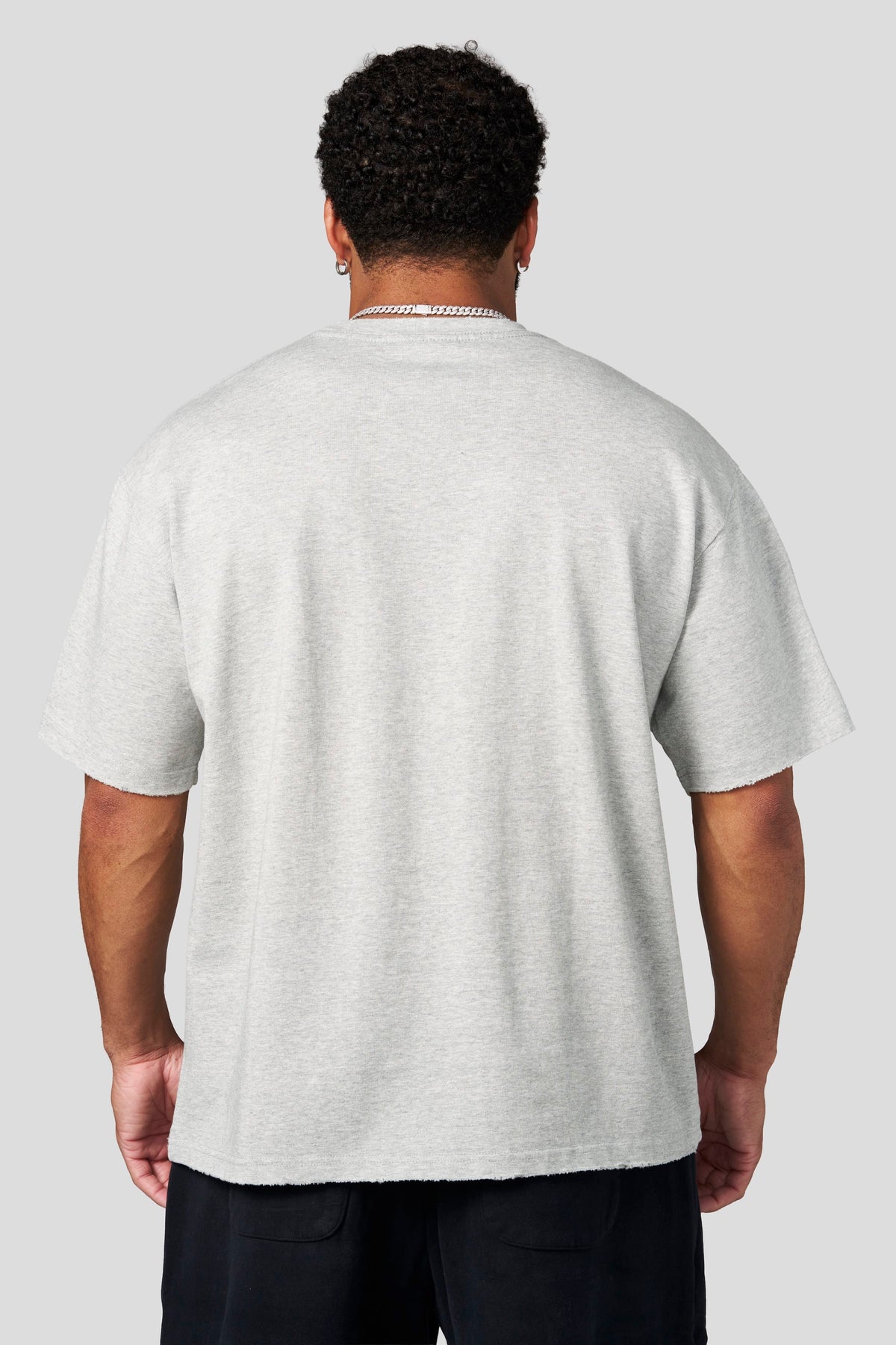 YoungLA 4212 - Heavyweight Tees 'Heather Grey'