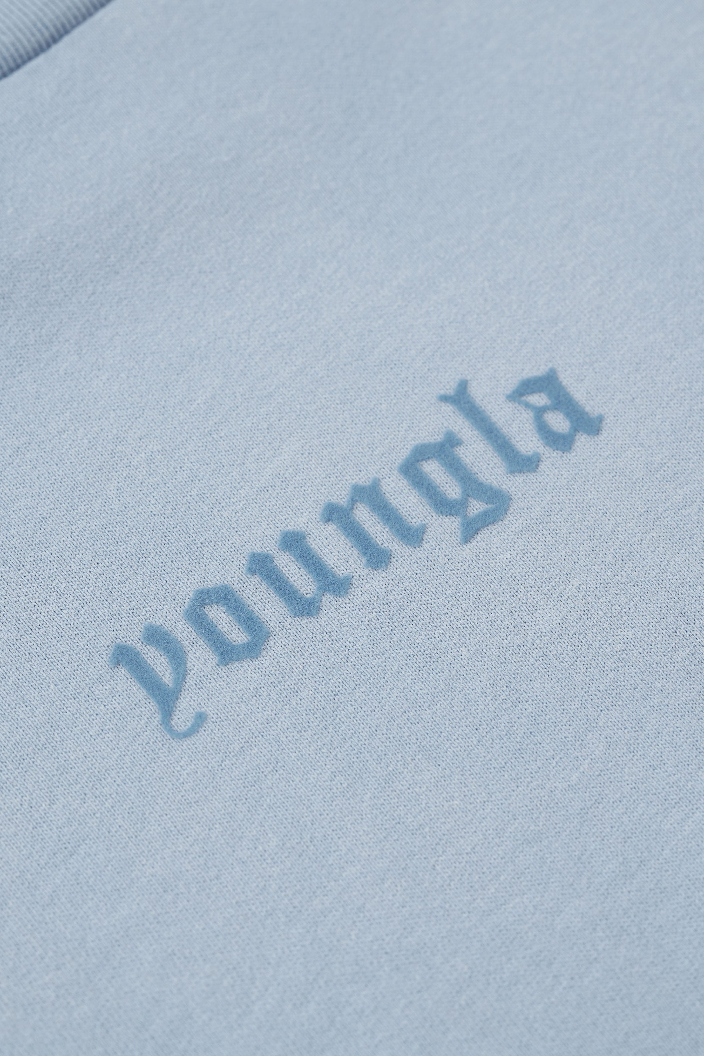 YoungLA 4216 - Summer Soft Tees 'Light Blue Wash'