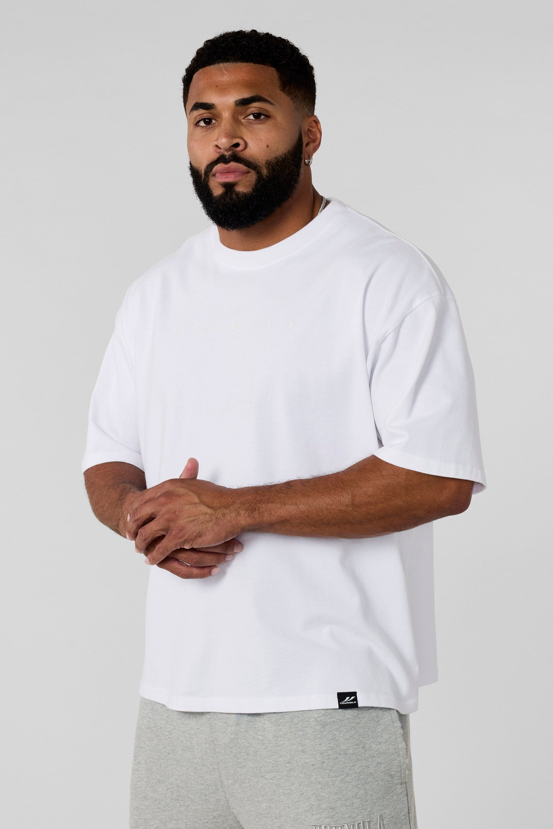 YoungLA 4219 - Summer Peached Tees 'White'