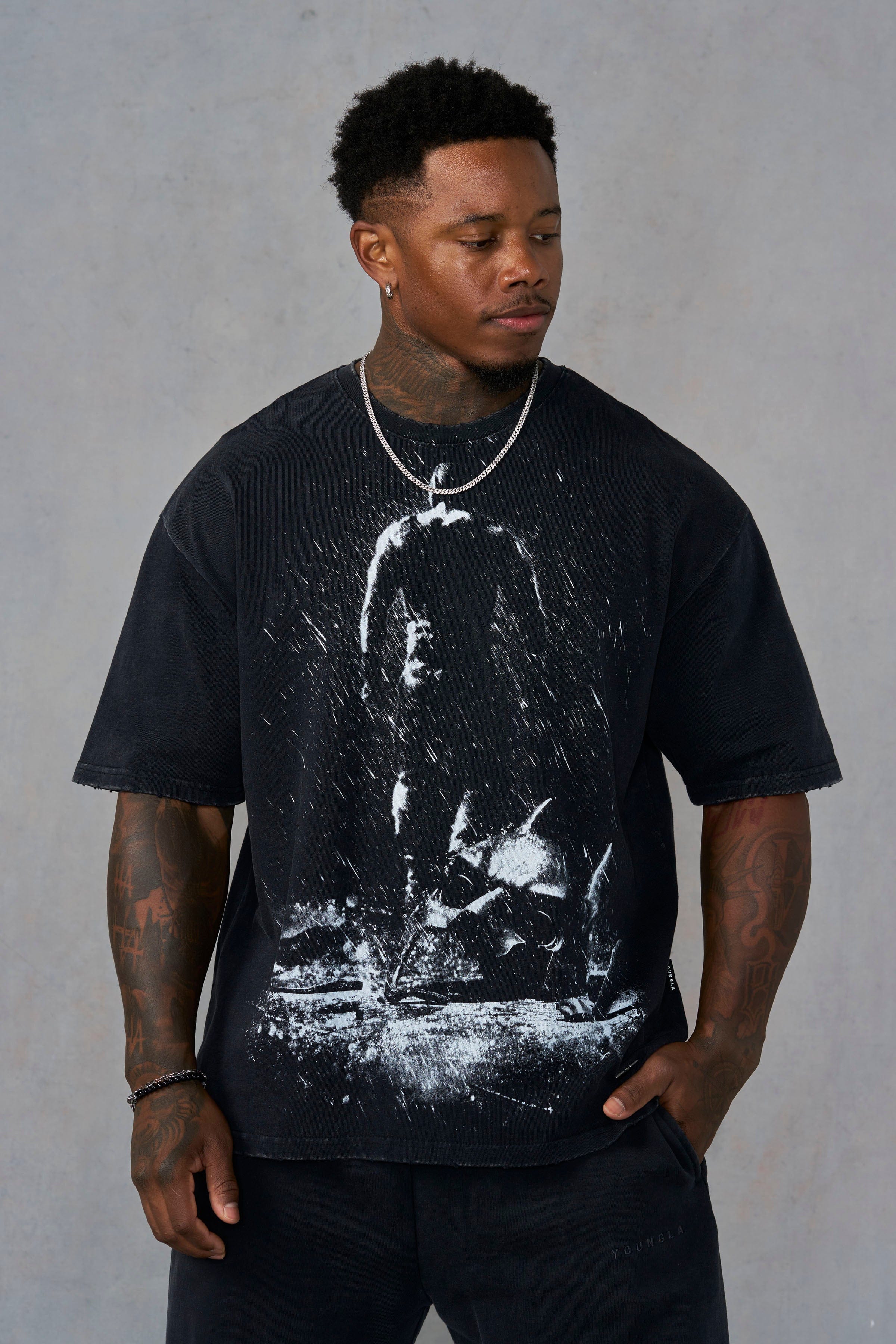YoungLA 4244 - Batman Character Tees 'The Mask C'