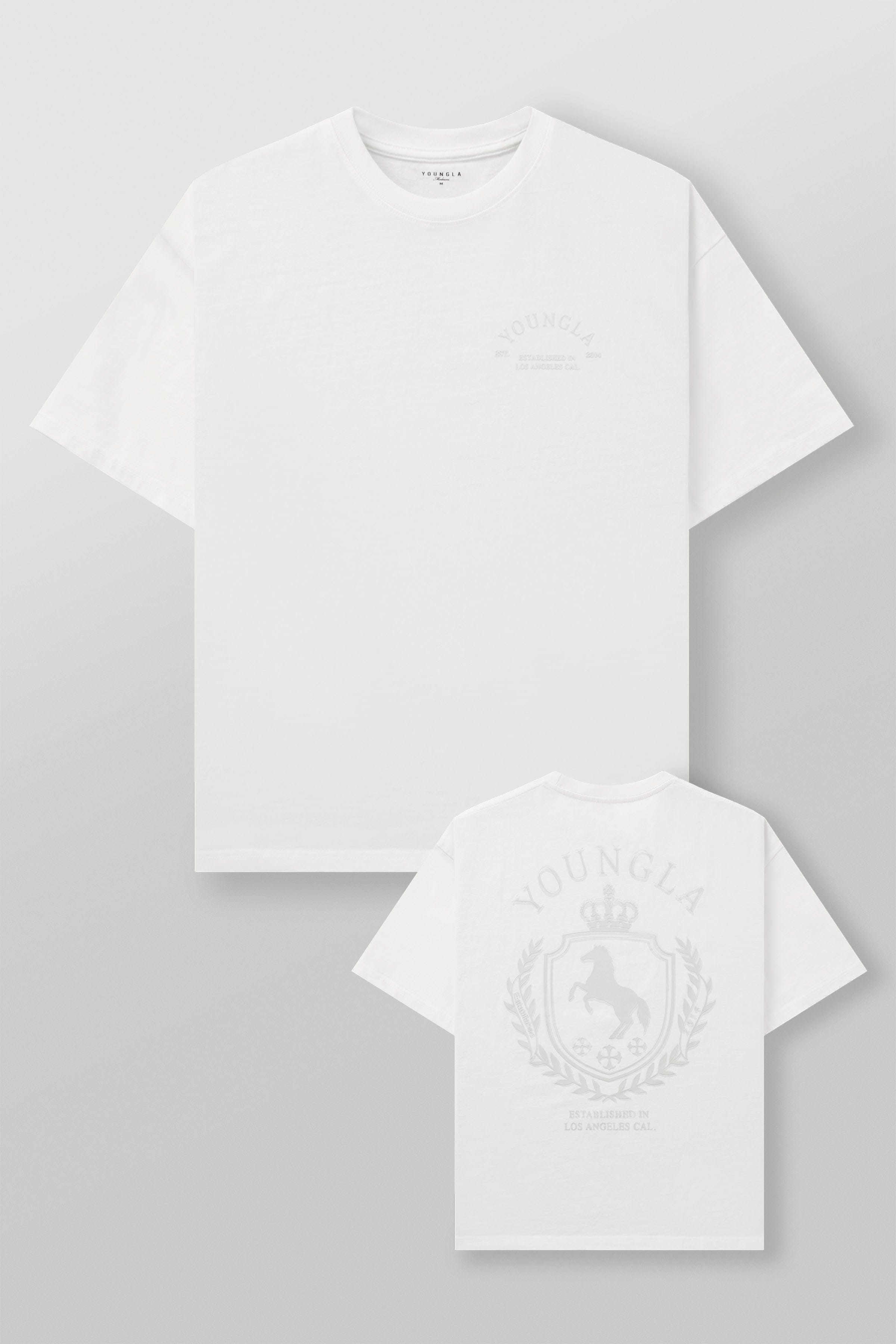 YoungLA 4268 - Old Money Tees 'White'