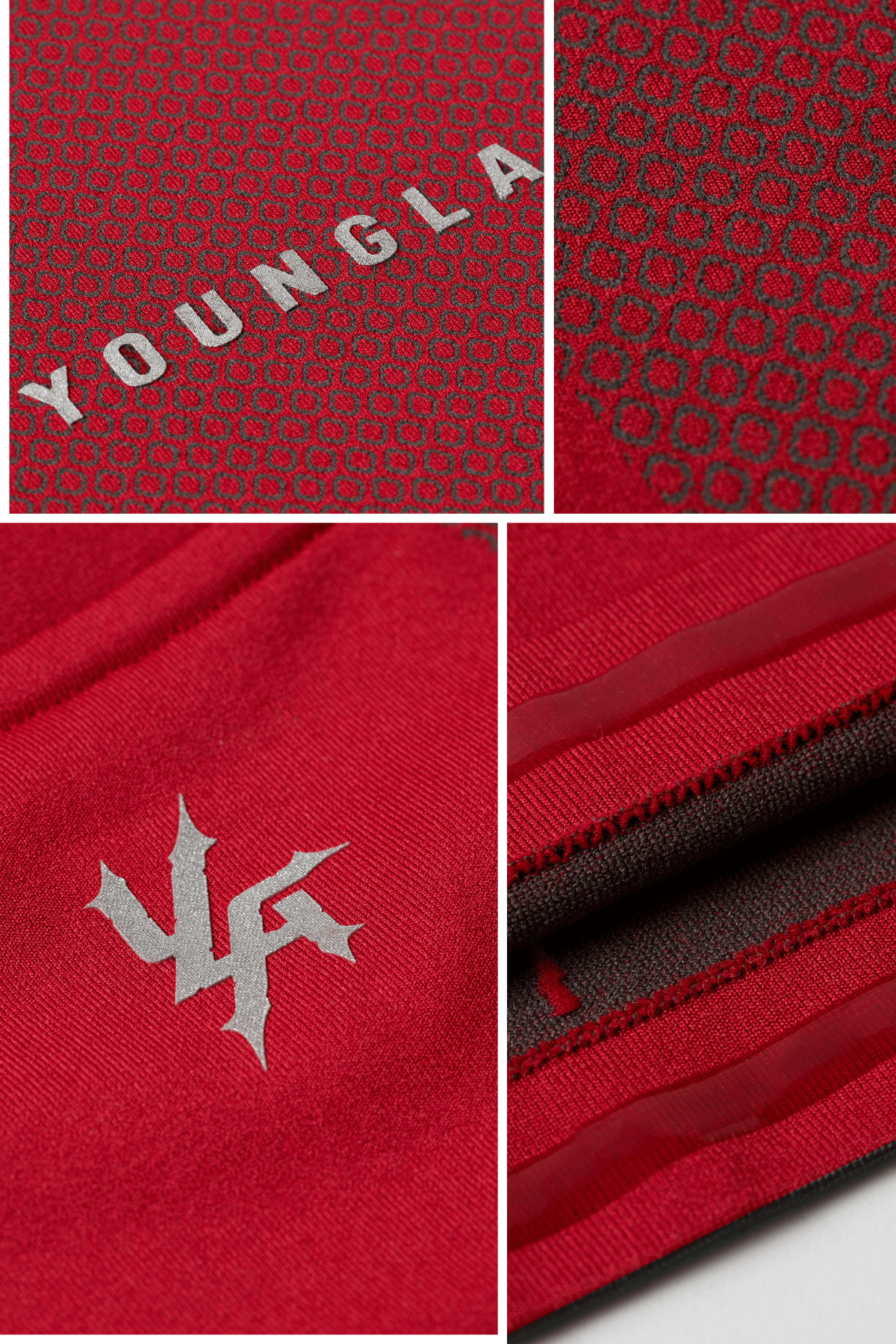 YoungLA 4294 - Apex Compression Tees 'Red'