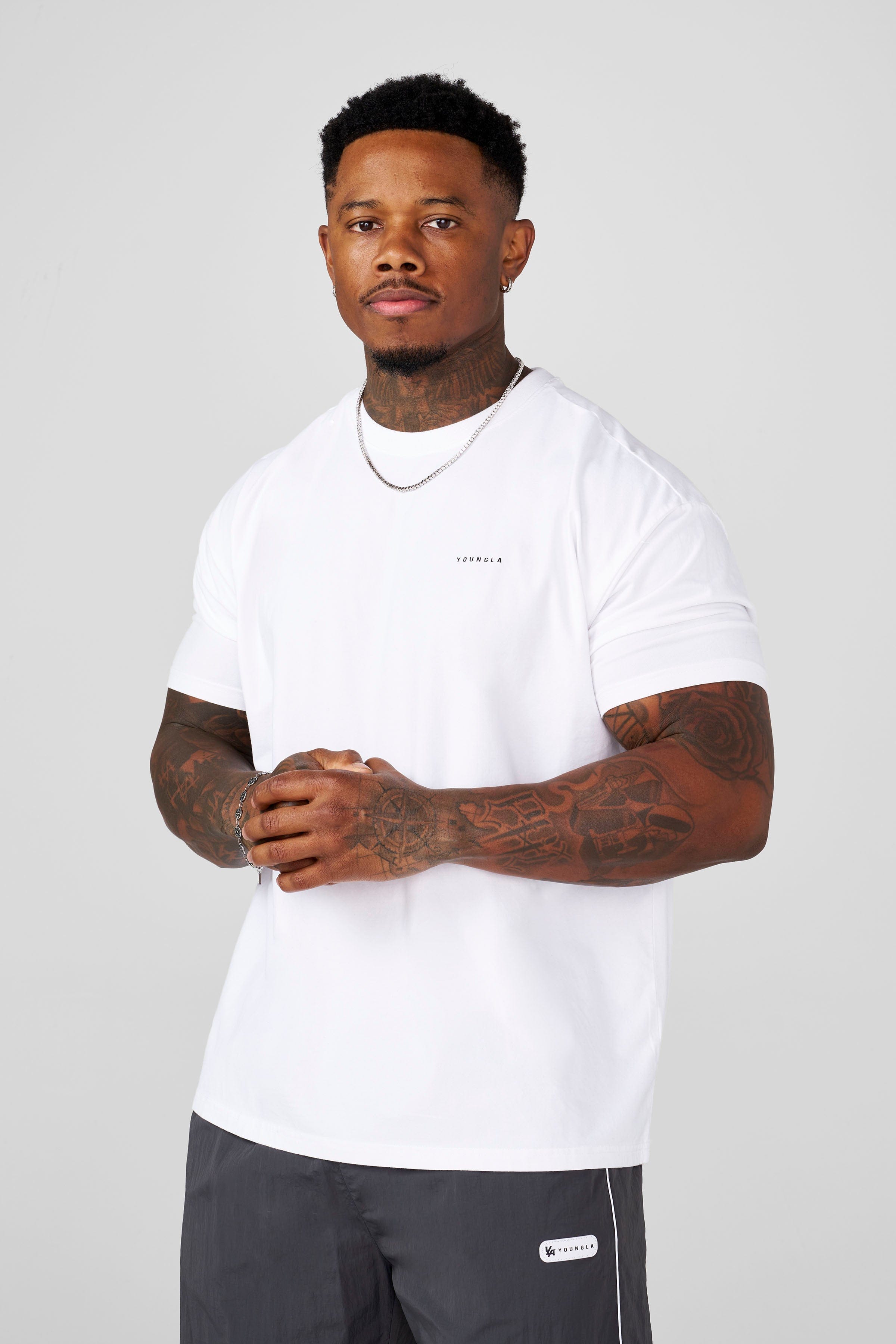 YoungLA 4295 - Perfect Tailored Tees 'White'