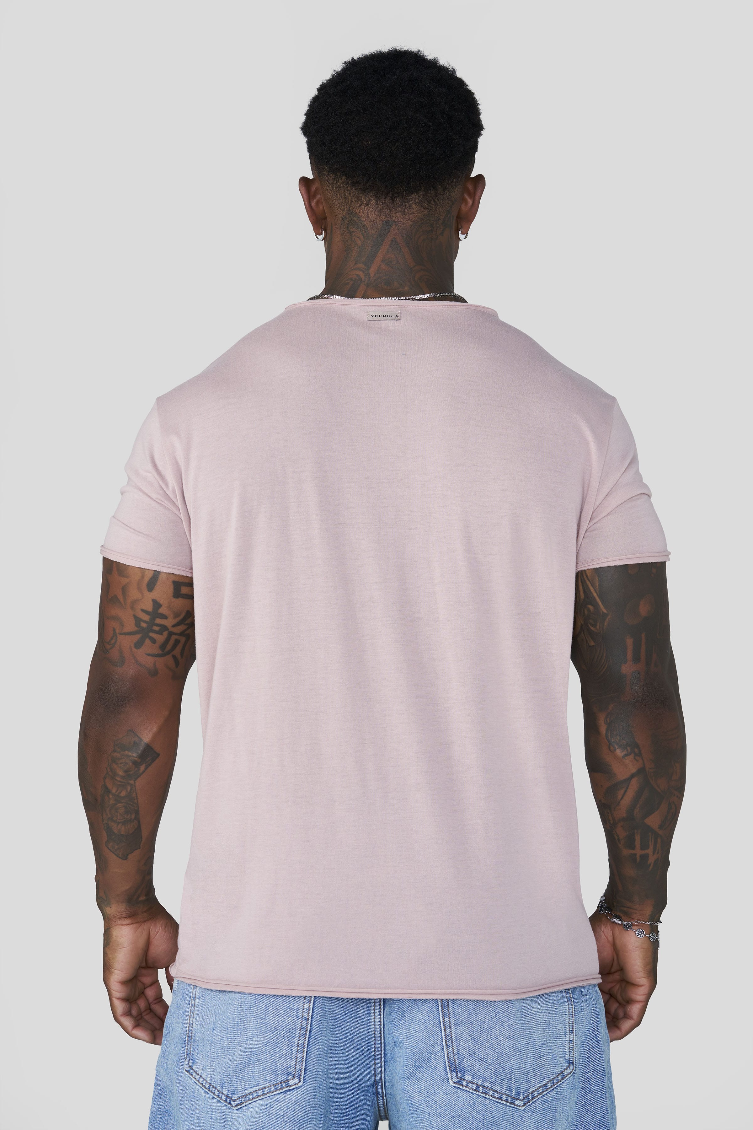 Young La 4323 - After Hours Tee 'Dusty Pink'