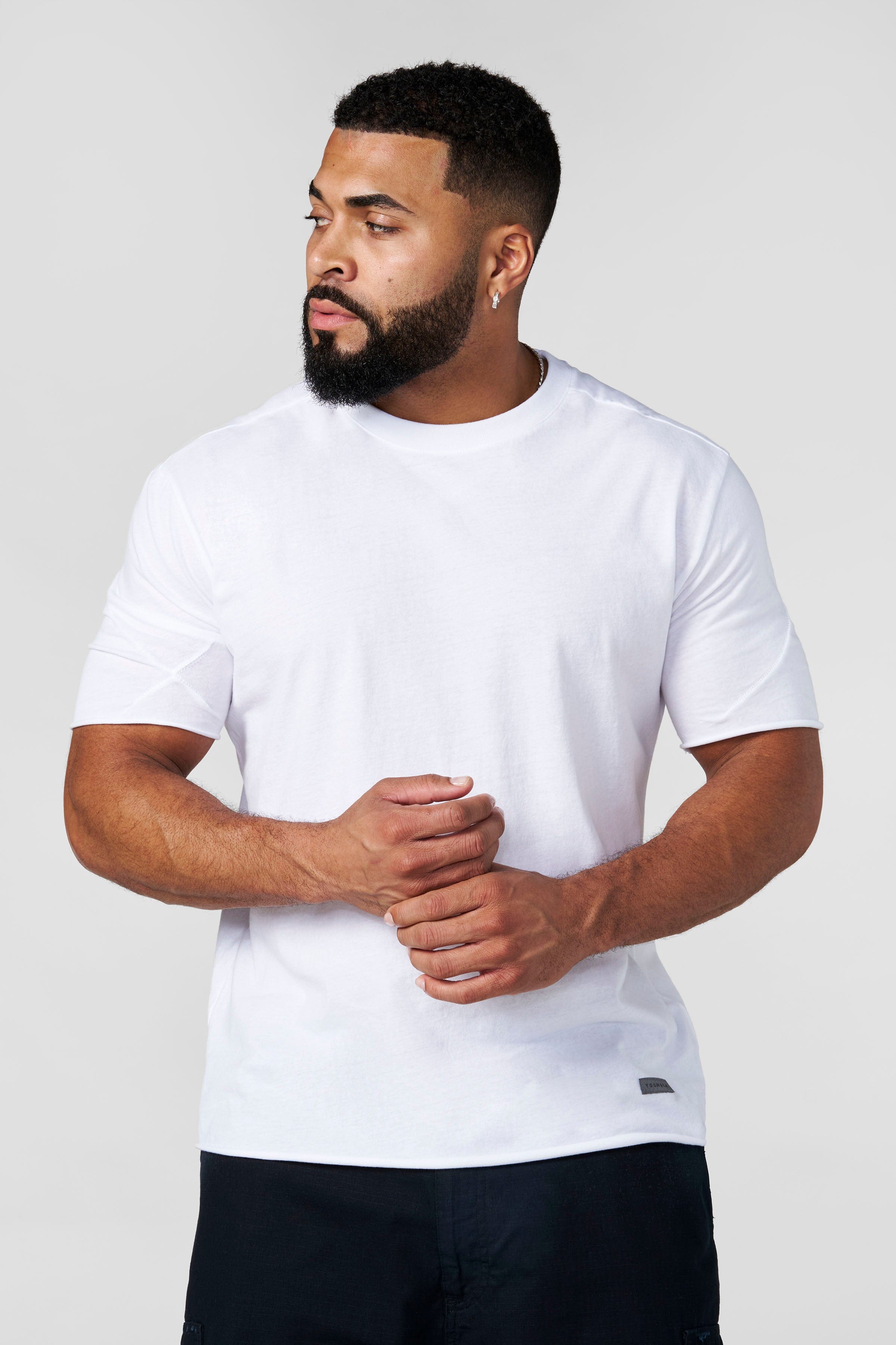 YoungLA 4325 - XCut Tees 'White'