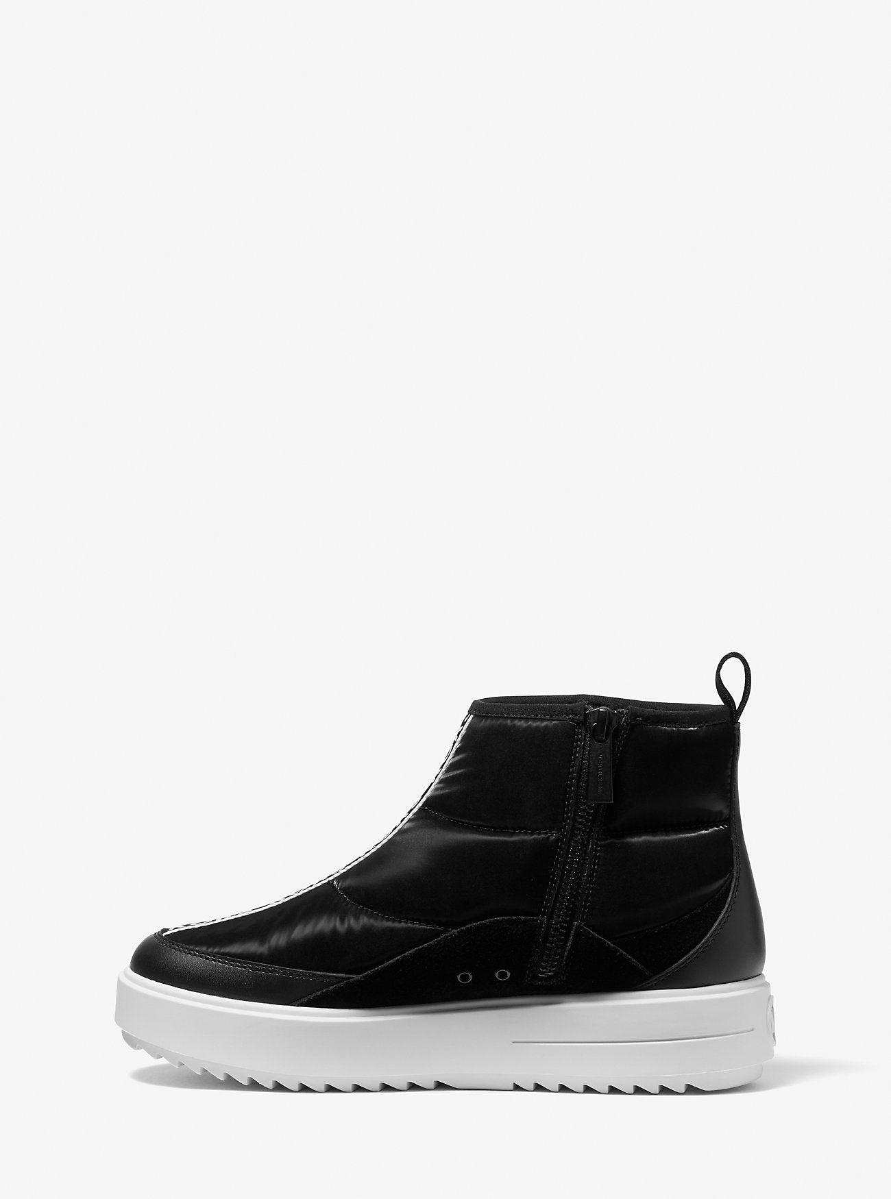 Emmett Quilted Sneaker Boot BLACK