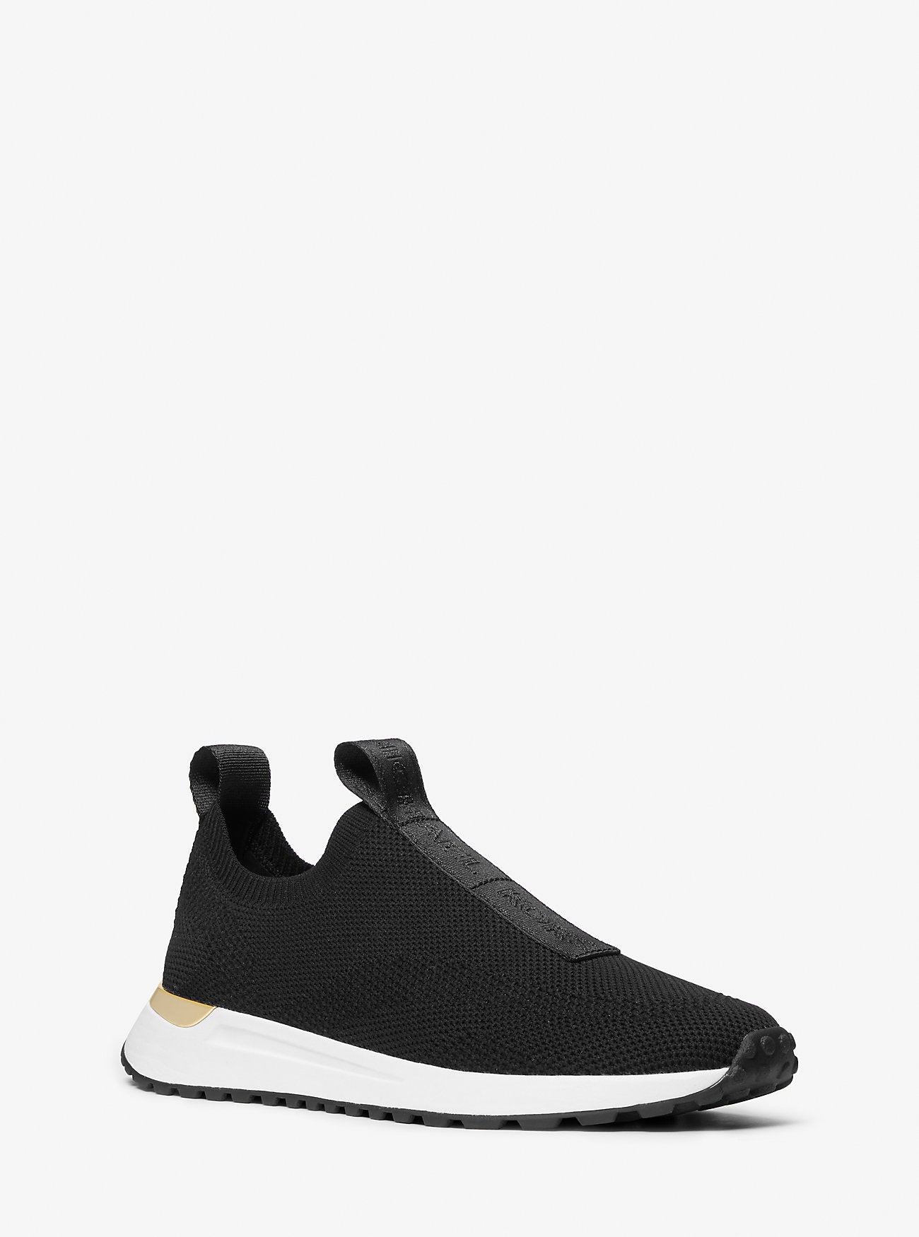 Bodie Logo Tape Mesh Slip-On Trainer BLACK