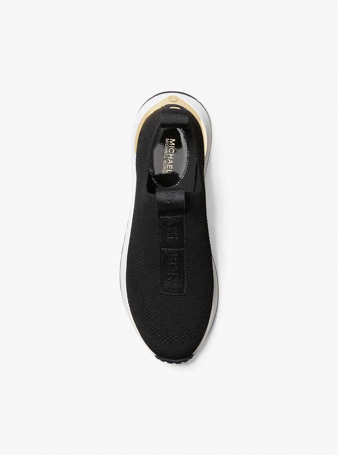 Bodie Logo Tape Mesh Slip-On Trainer BLACK