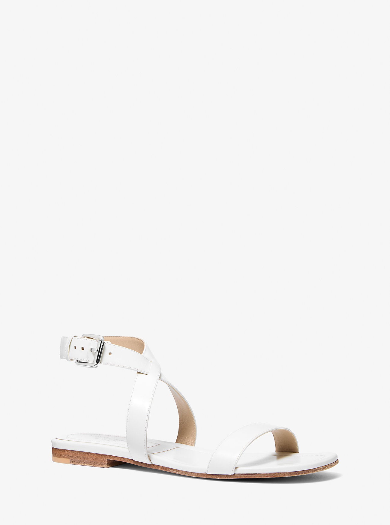 Bridgette Leather Sandal OPTIC WHITE