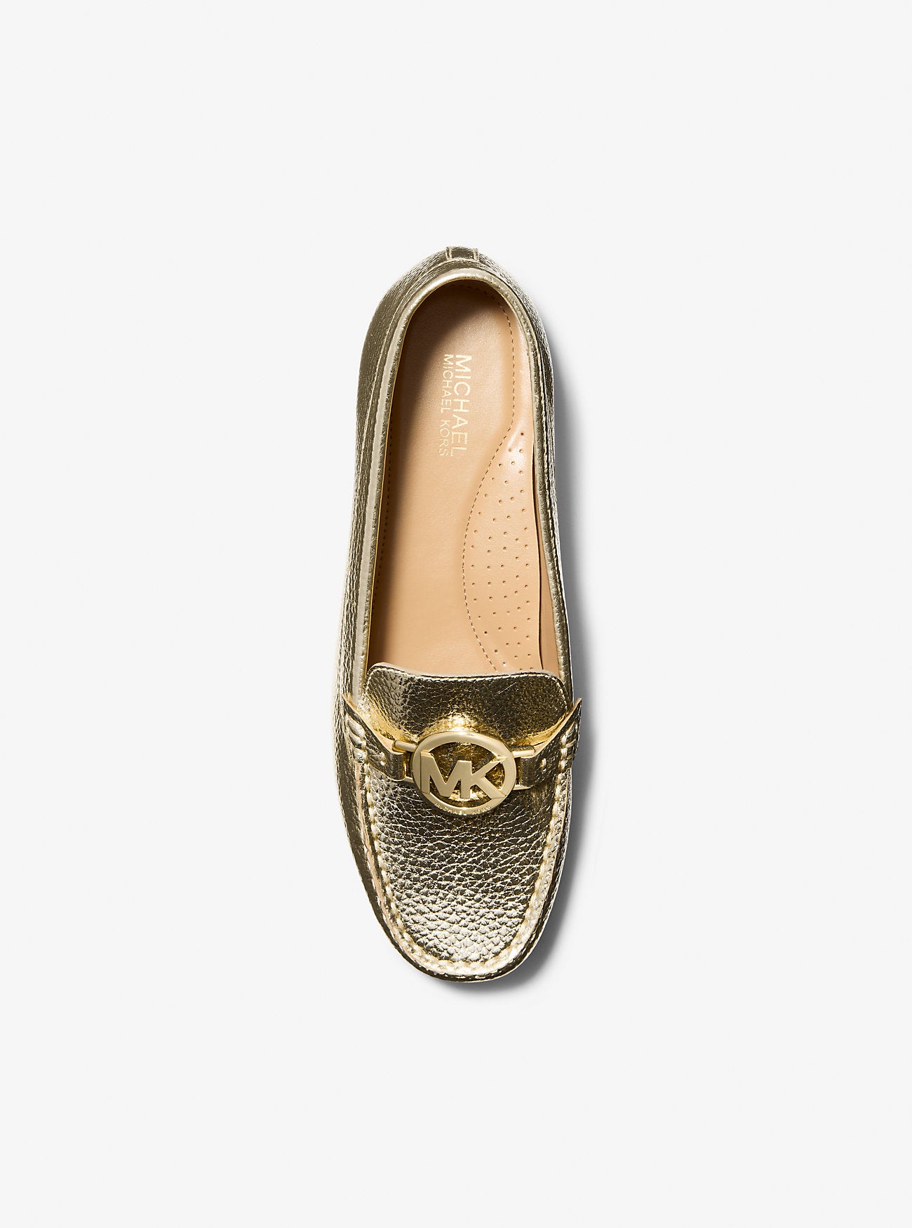 Fulton Metallic Moccasin PALE GOLD
