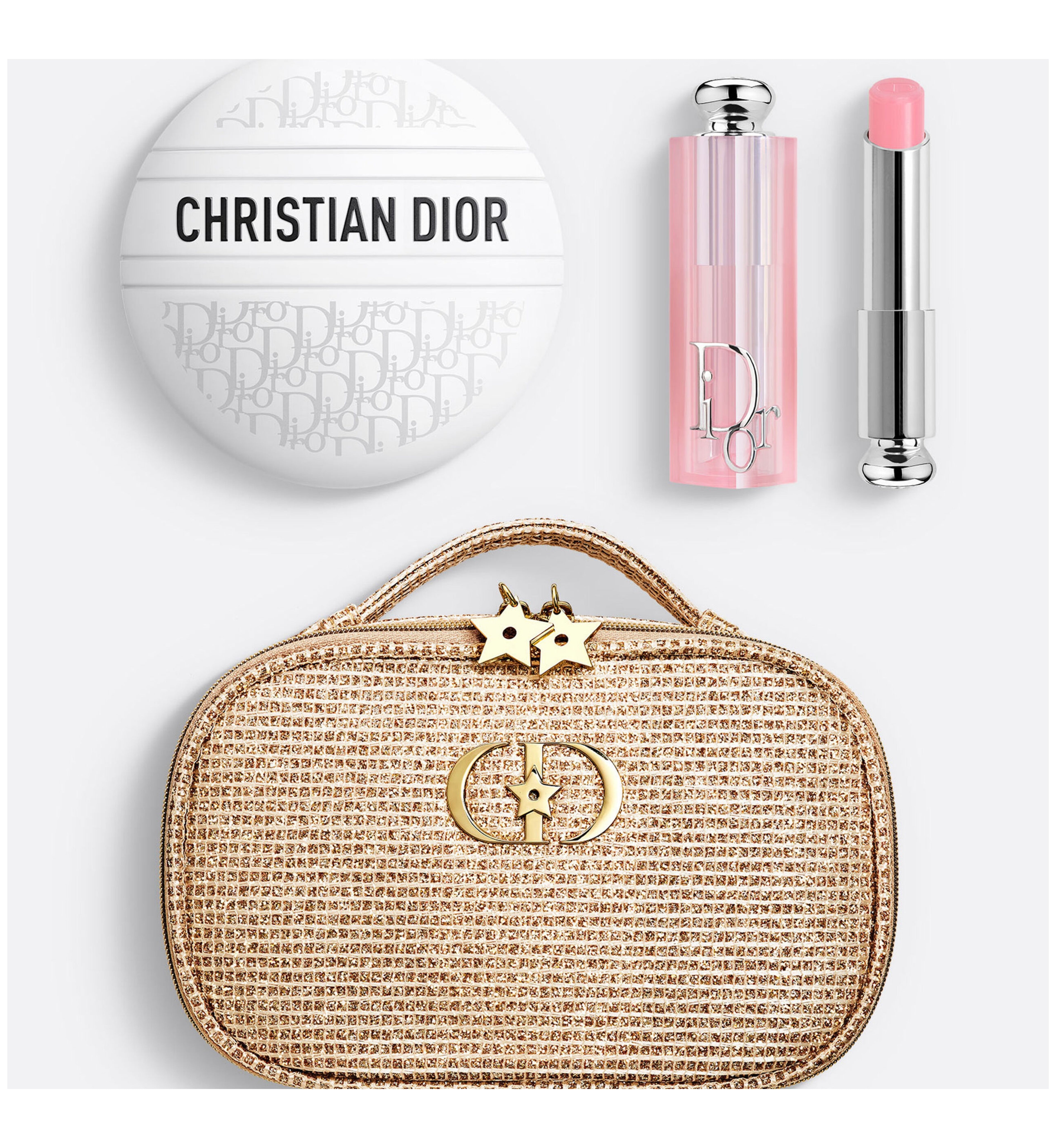 Dior 25th Anniversary Christmas Limited Edition Addict Lip Glow + Lip Balm Set