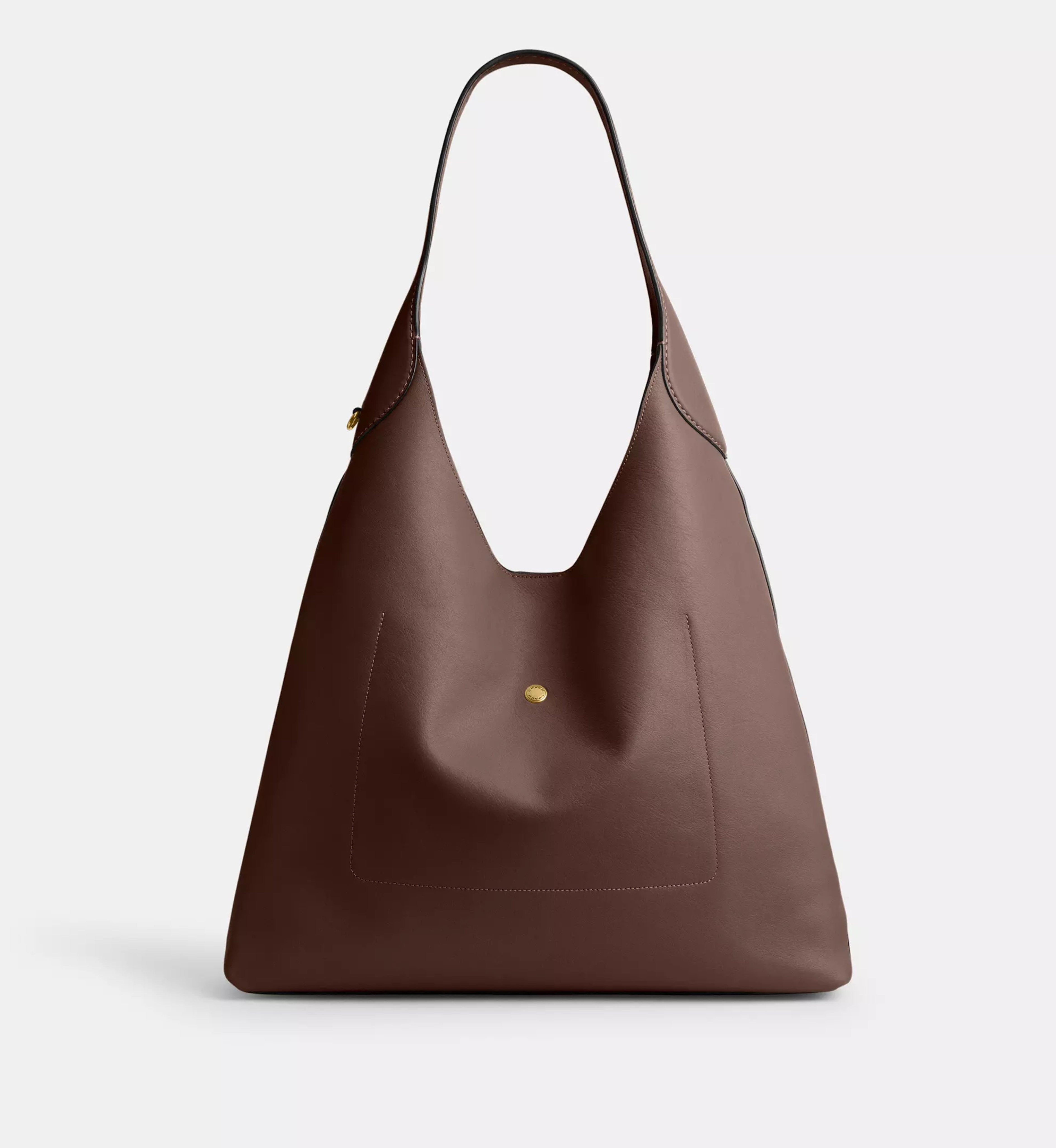 Coach Brooklyn Shoulder Bag 39 'Suede Brass Maple'