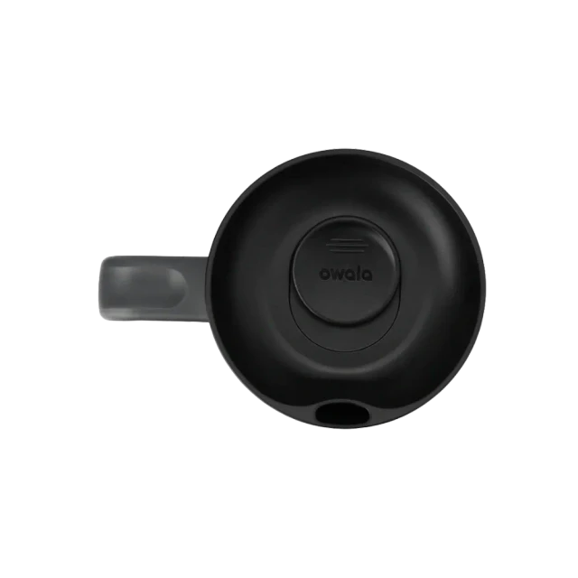 Owala Smoothsip-Slider-With-Handle 12oz "Very, Very Dark"