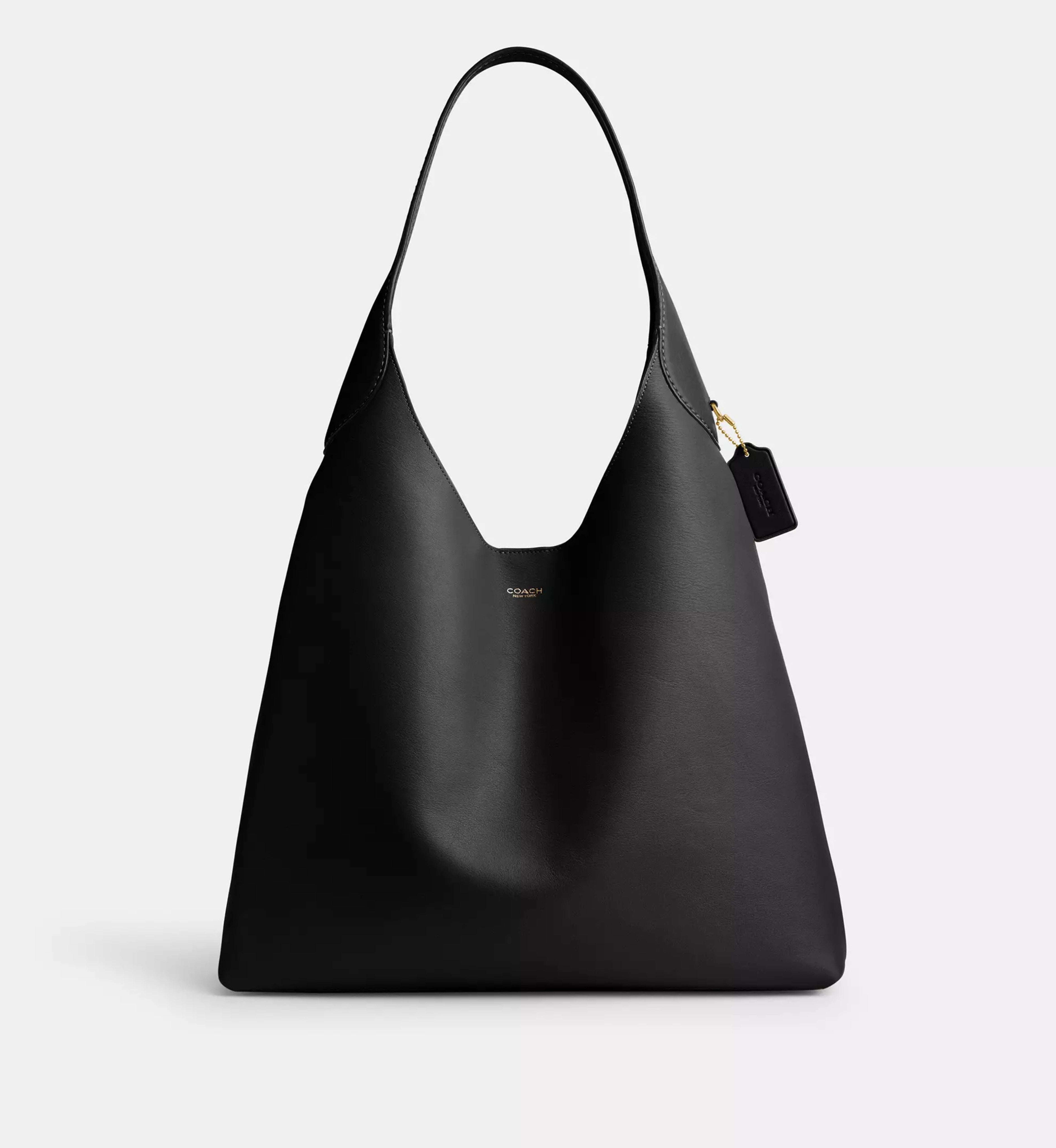 Coach Brooklyn Shoulder Bag 39 'Suede Brass Black'