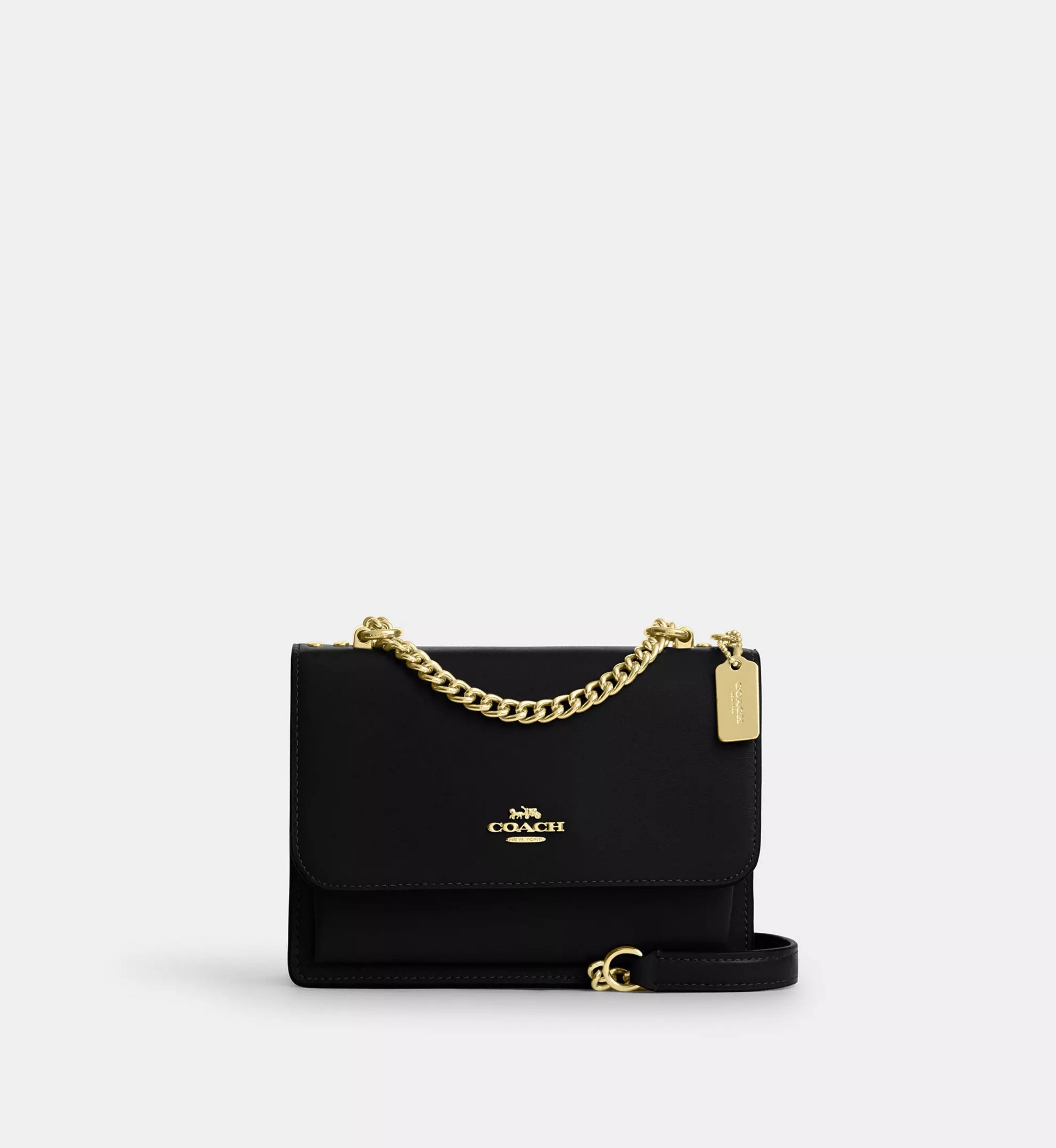 Coach Mini Klare Crossbody Bag 'Calf Leather Gold Black'