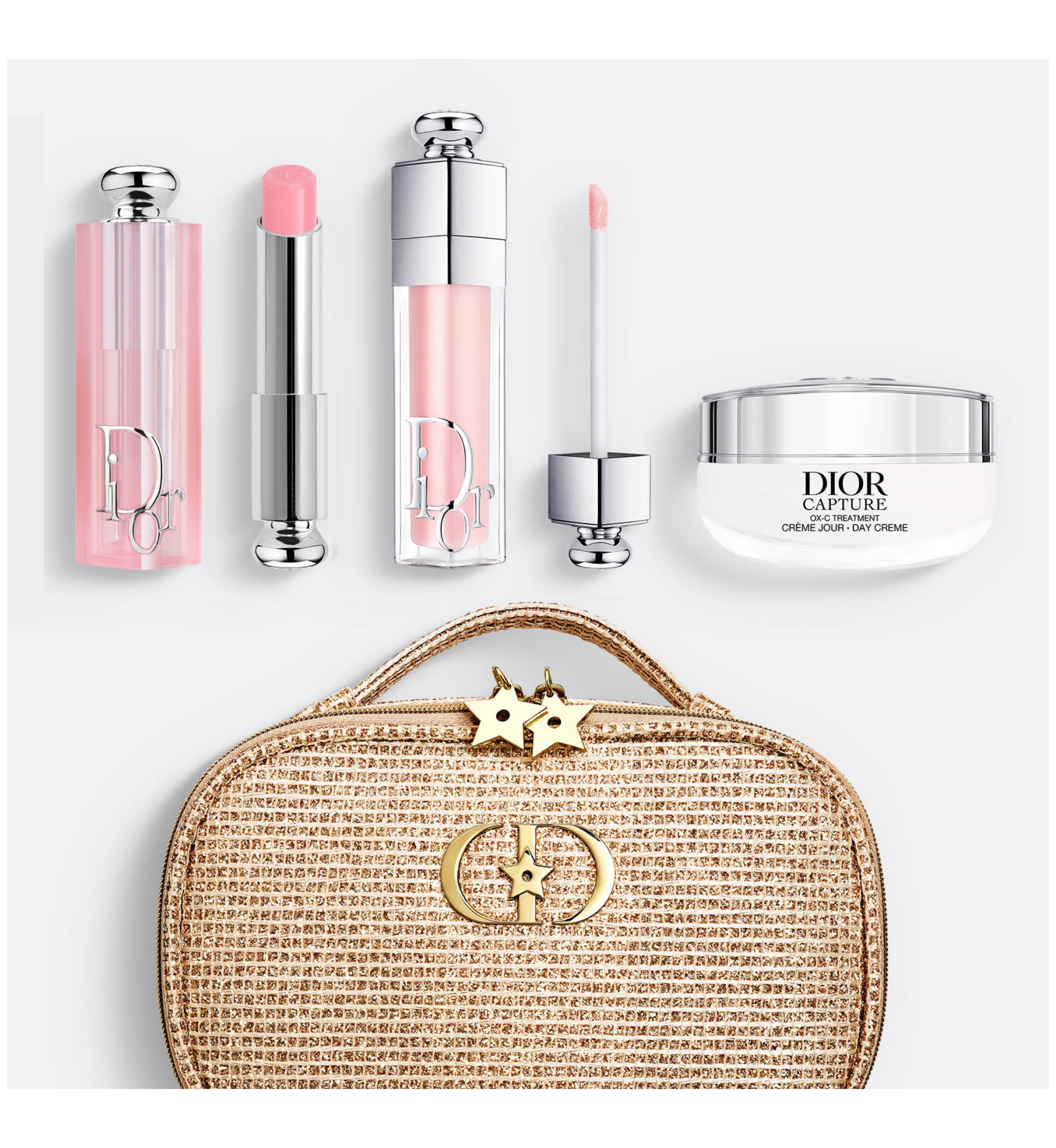 Dior Limited Edition Set - Dior Addict Lip Balm + Plumping Gloss + Cream