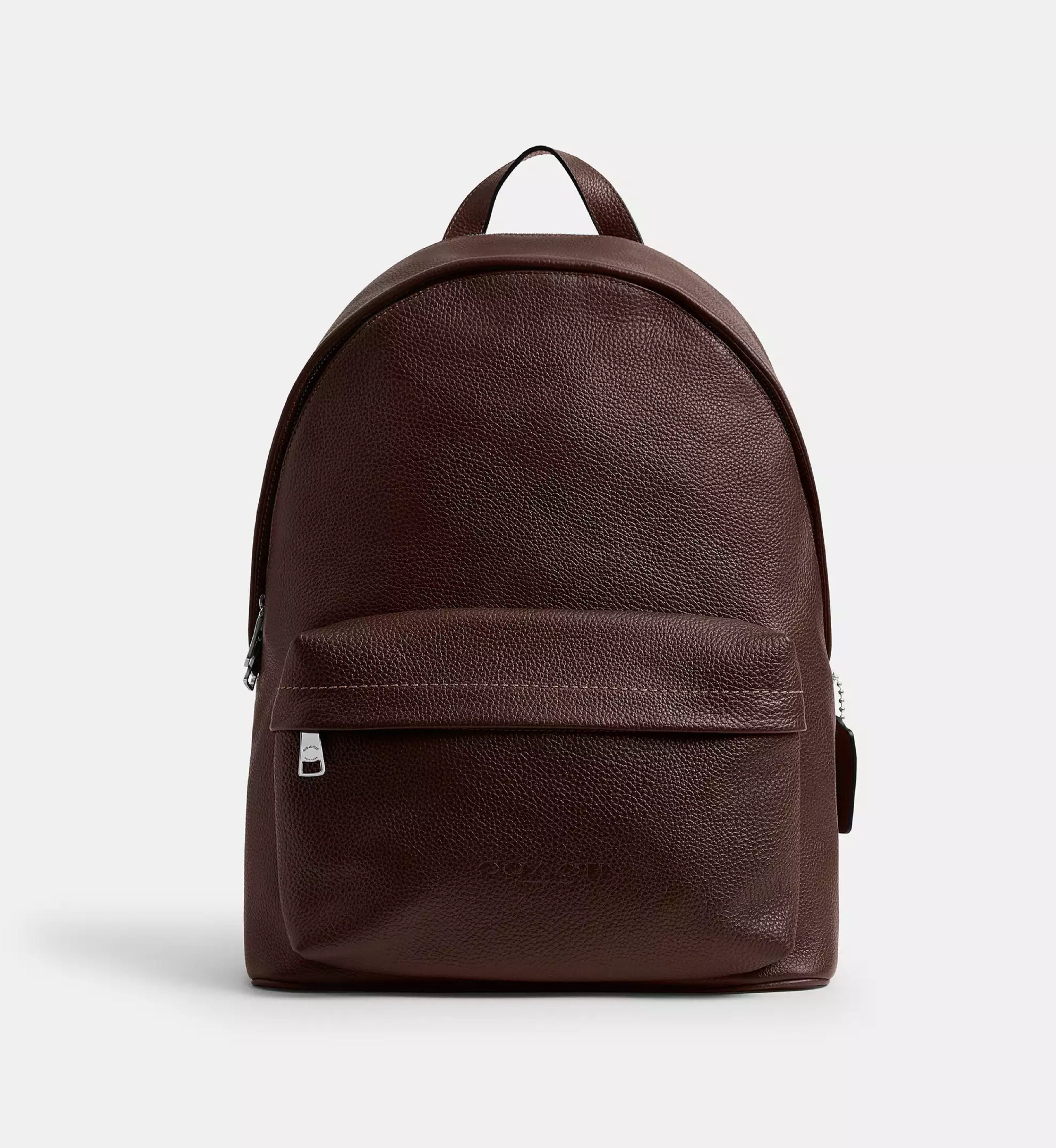 Coach Taylor Backpack 'Pebbled Leather Silver Maple'