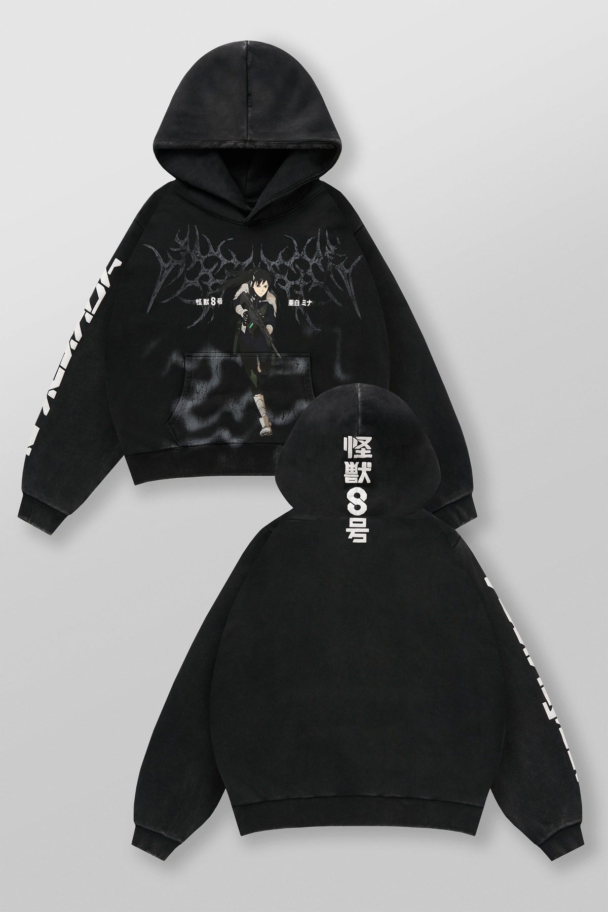 YoungLA 5015 - Kaiju No. 8 Graphic Hoodies 'Cannon Master'