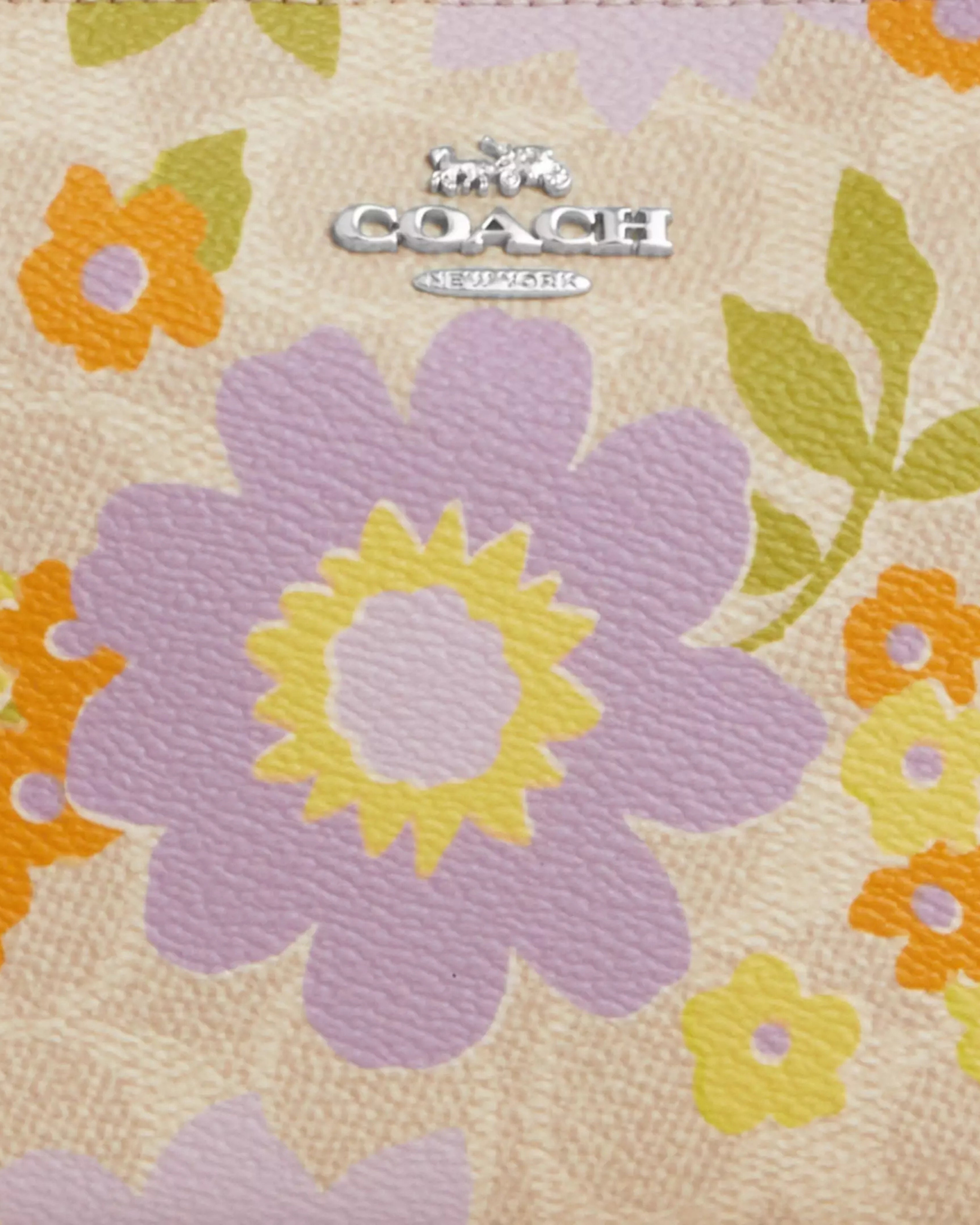Coach Nolita 19 In Signature Canvas With 'Floral Print'