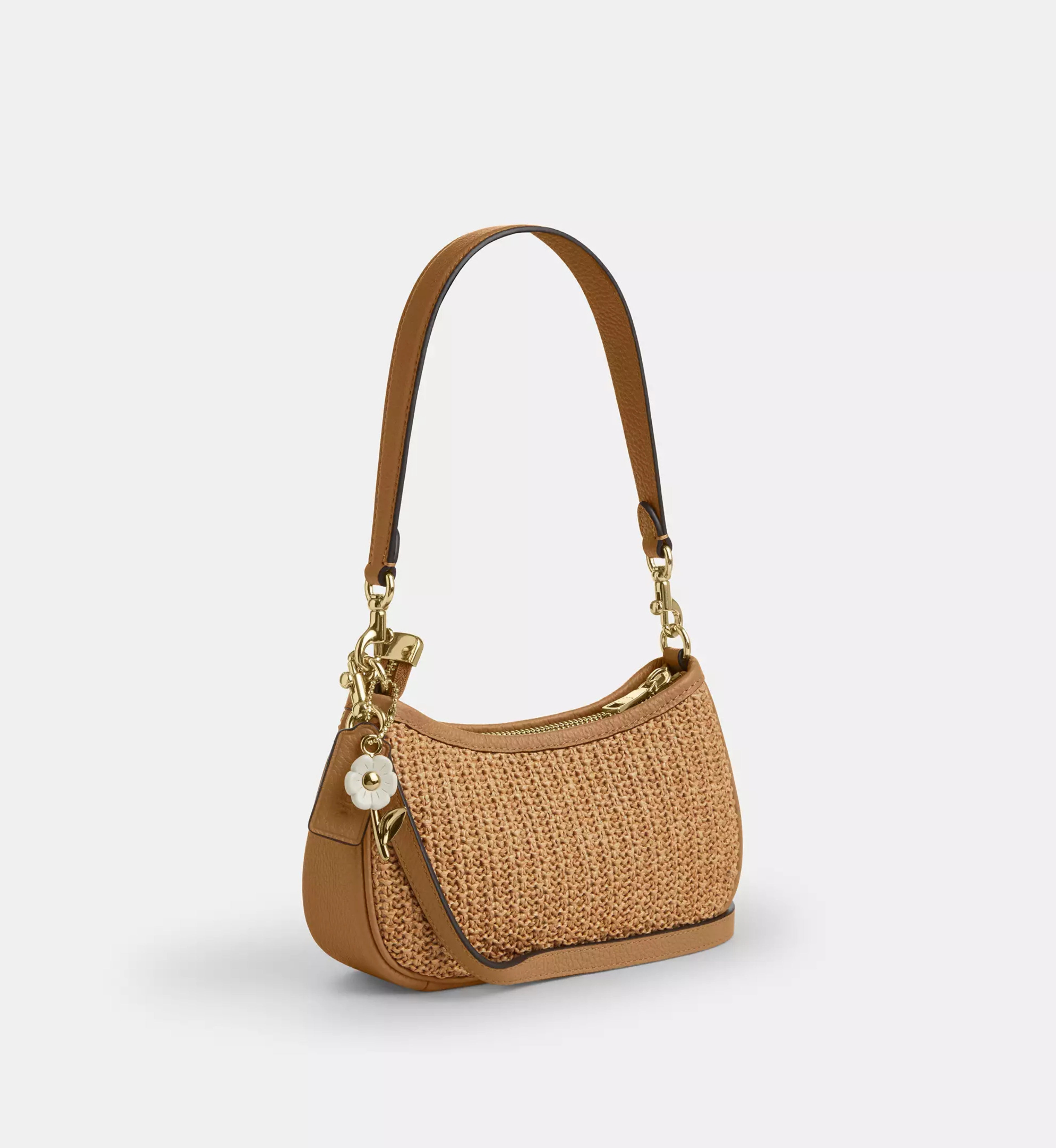 Coach Teri Mini Crossbody Bag 'Straw Gold Toast'
