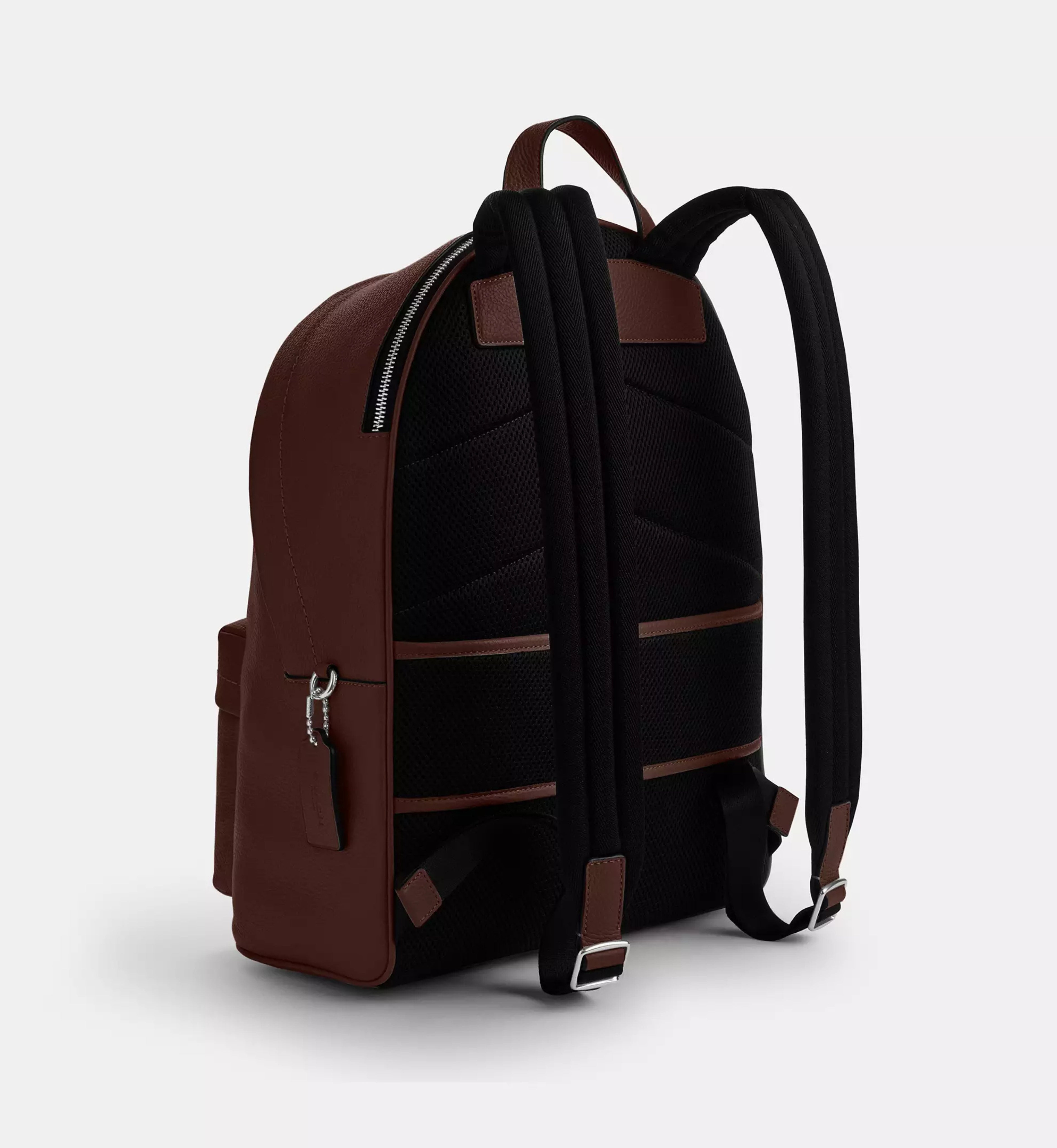 Coach Taylor Backpack 'Pebbled Leather Silver Maple'