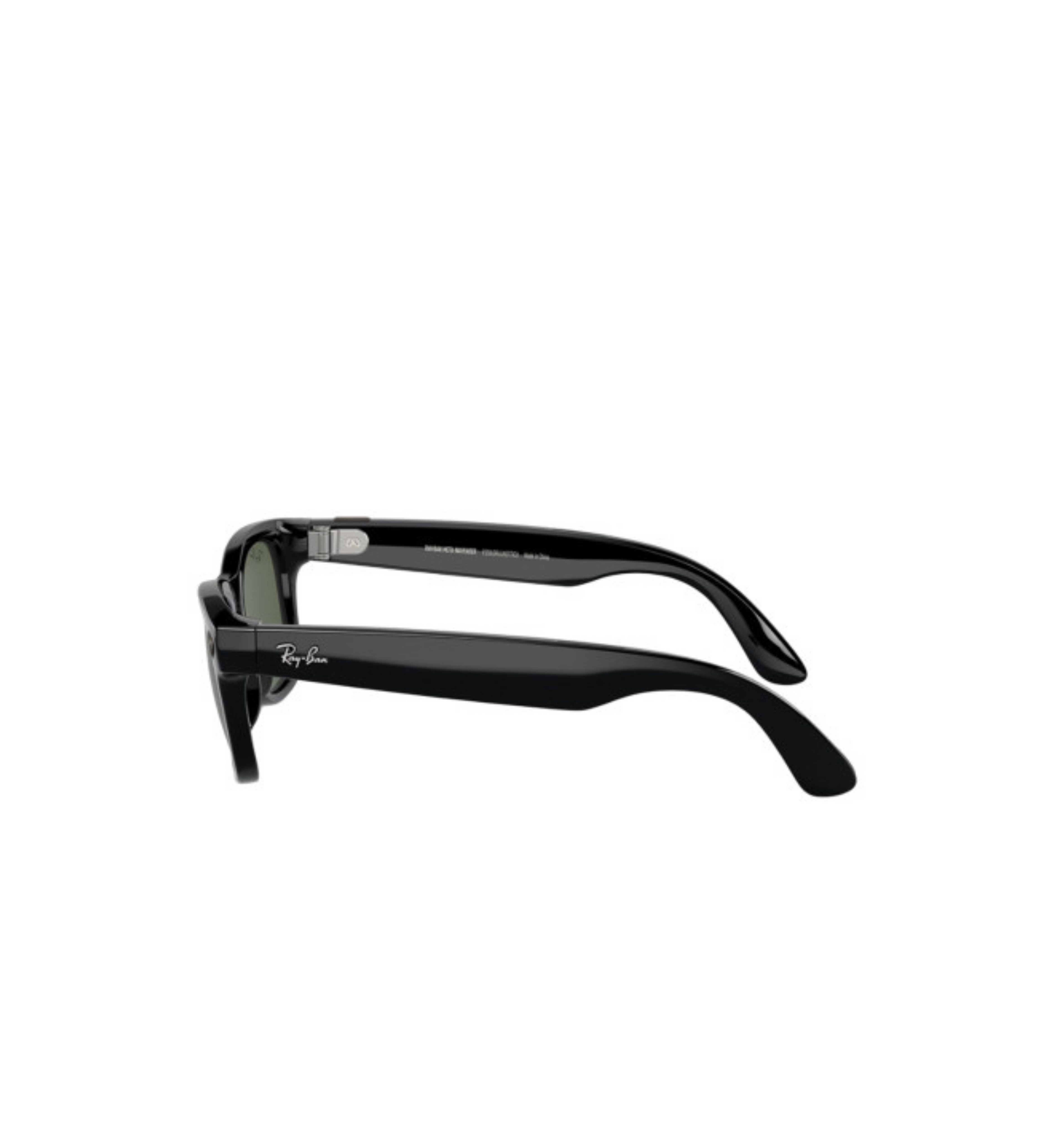 Ray Ban Meta Smart Glasses - Wayfarer Shiny Black G-15 'Green Lenses'