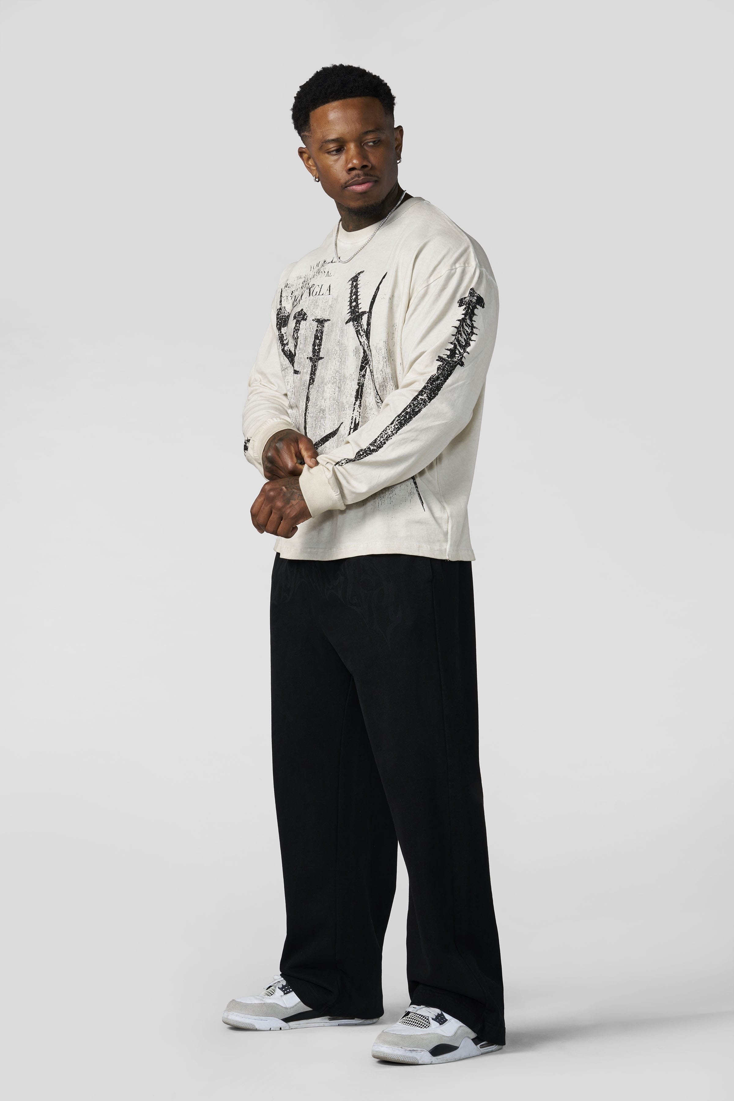 Young La 8031 - Iron Edge Longsleeves 'Off-White'
