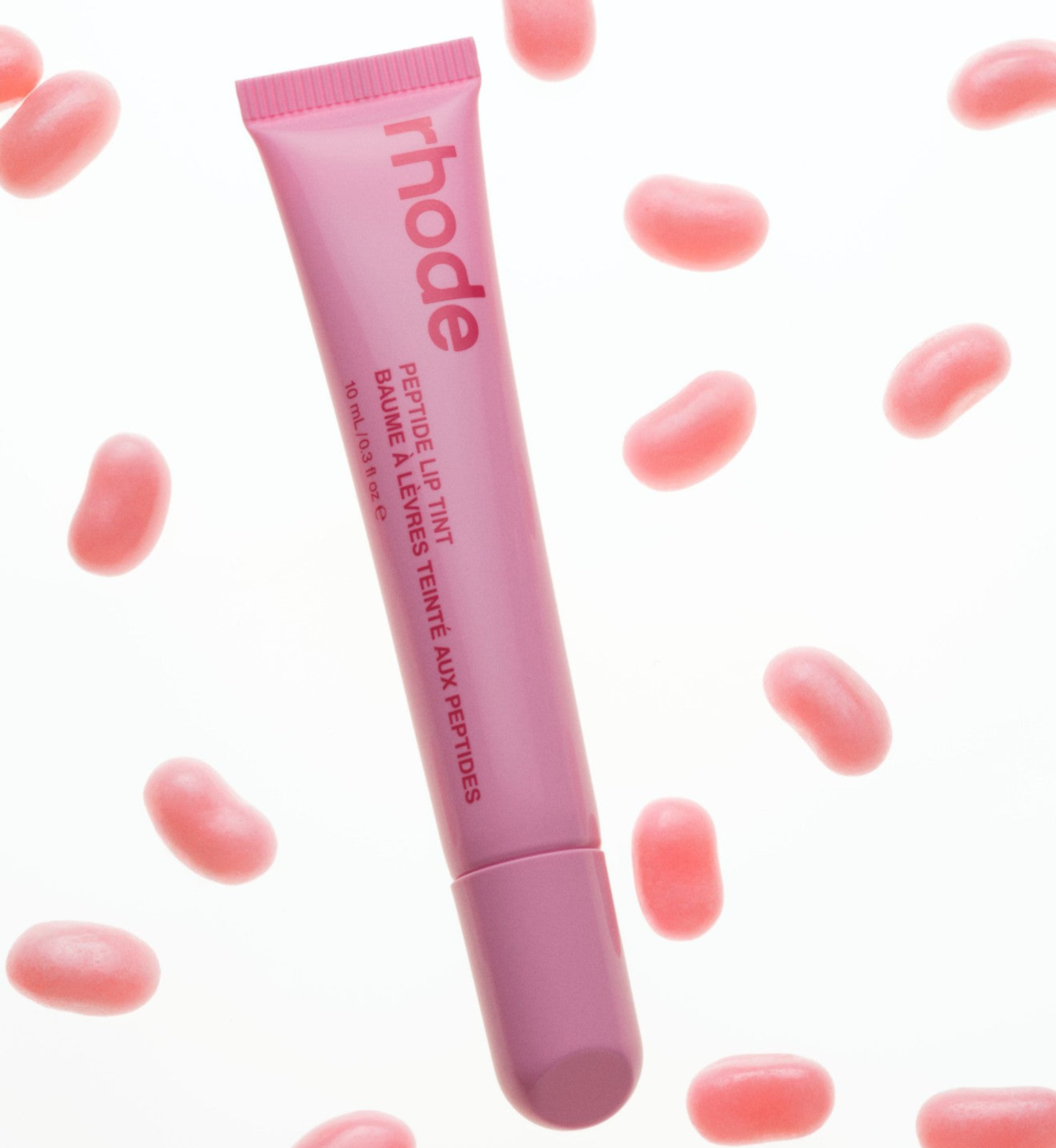 Rhode Peptide Lip Tint 'jelly bean - shimmery sheer pink'