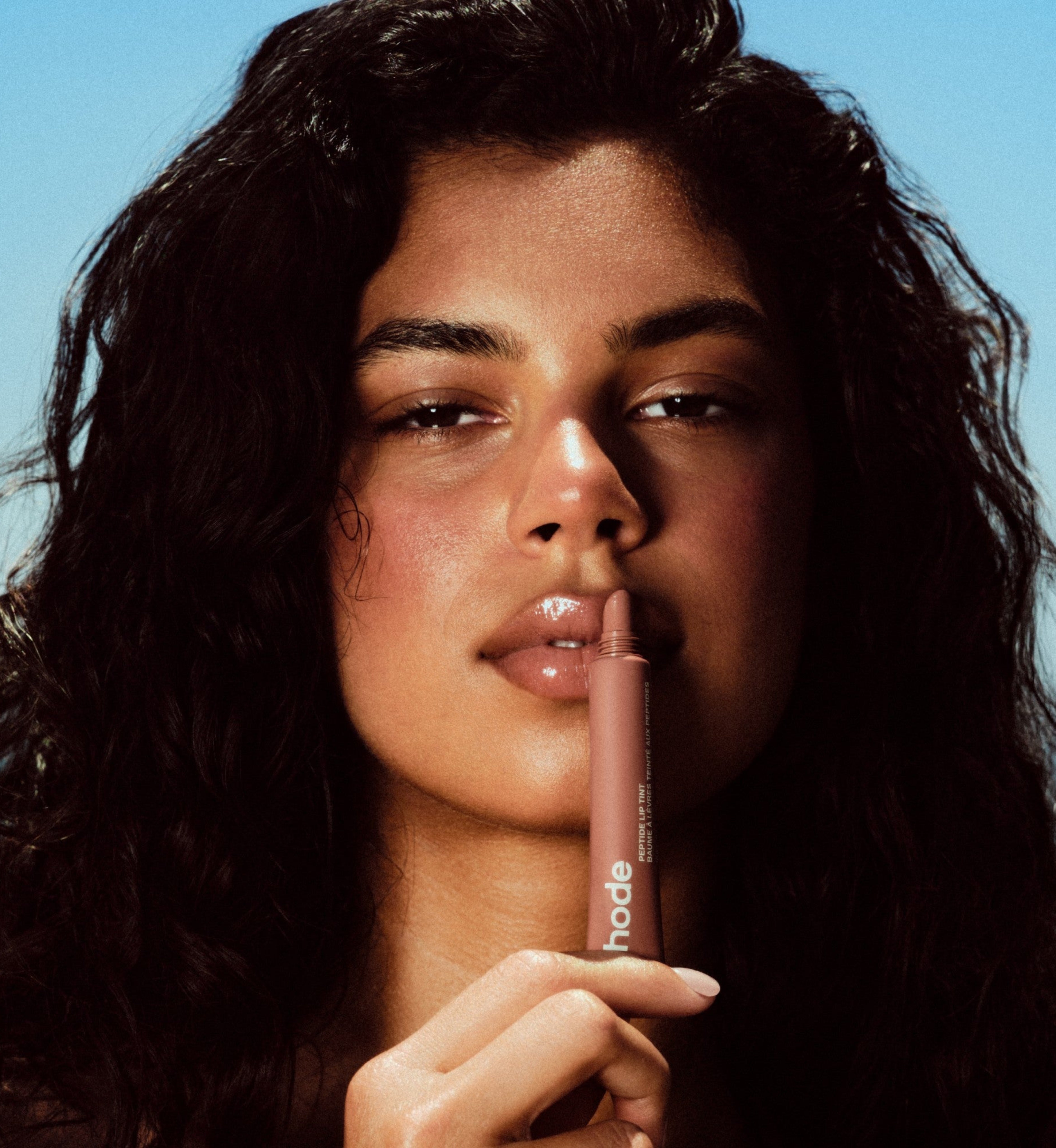 Rhode Peptide Lip Tint 'macadamia butter - caramel brown'