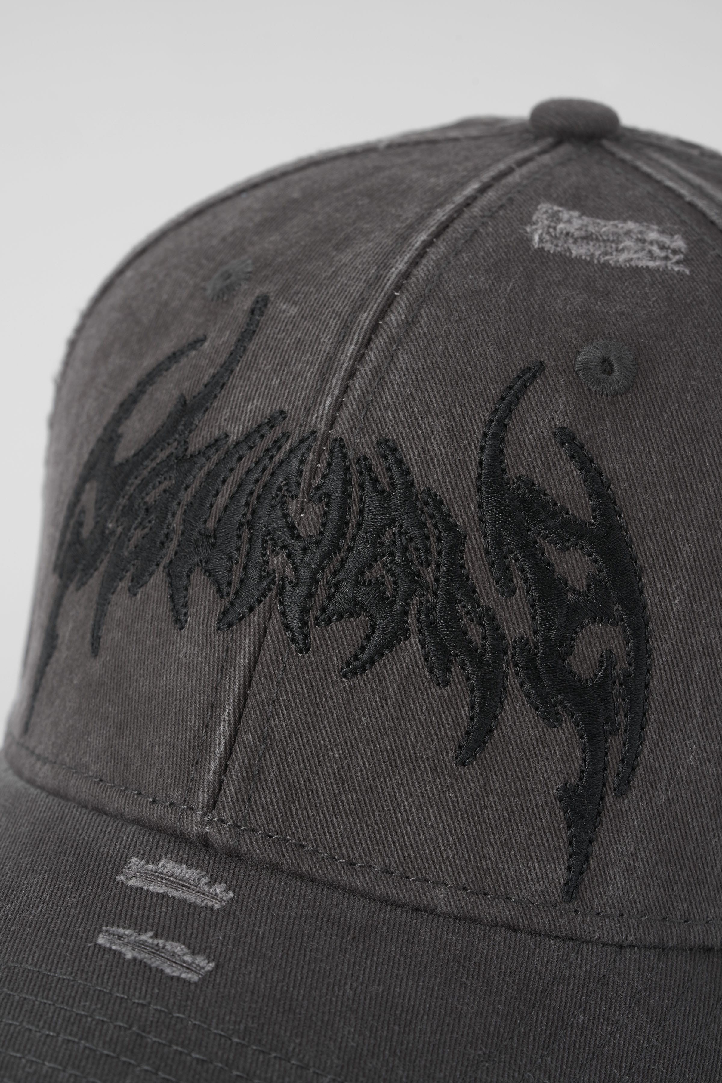 YoungLa 9076 - Cyberpunk Hats 'Grey Wash'