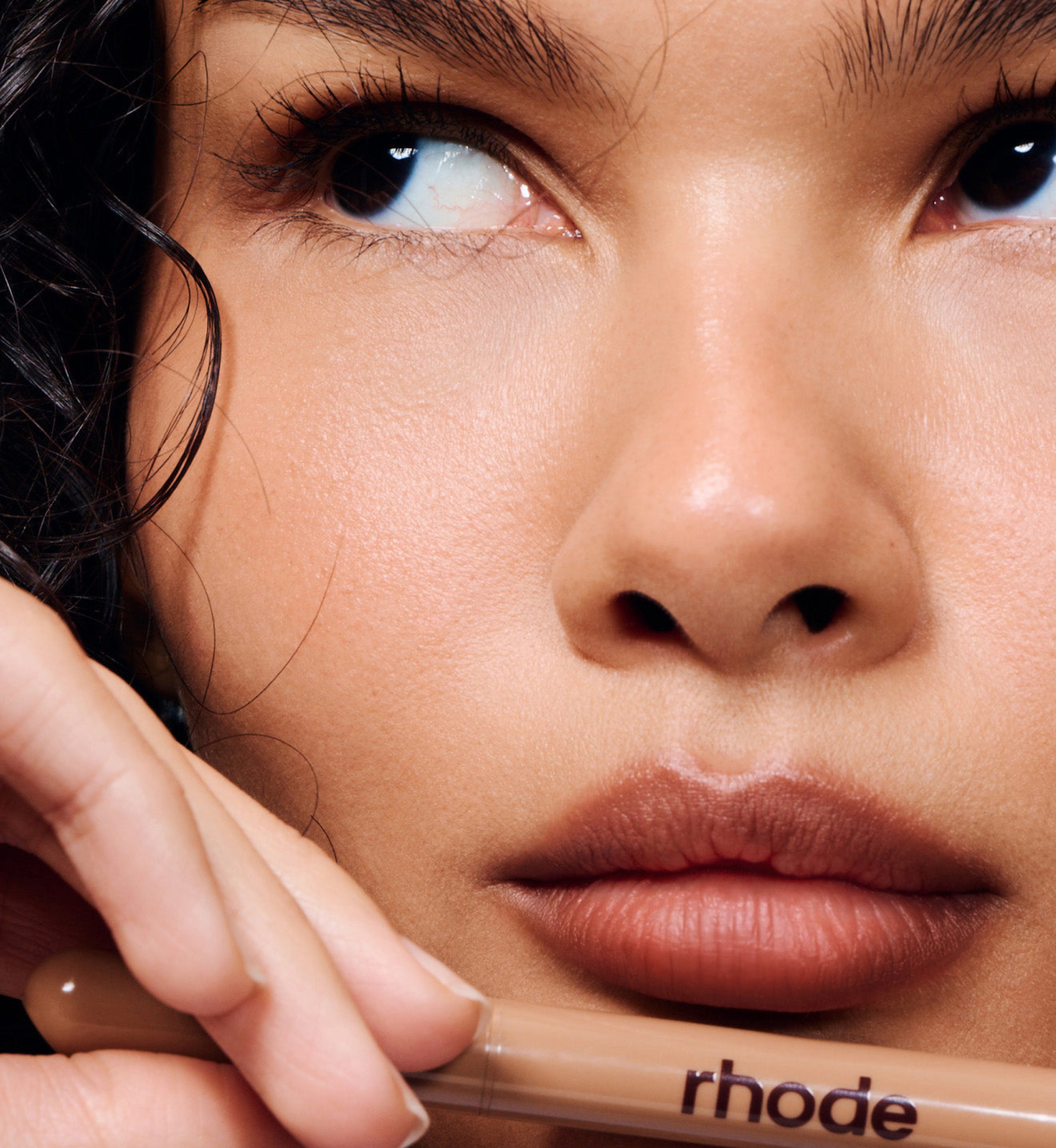 Rhode peptide lip shape 'stretch - neutral mocha brown'