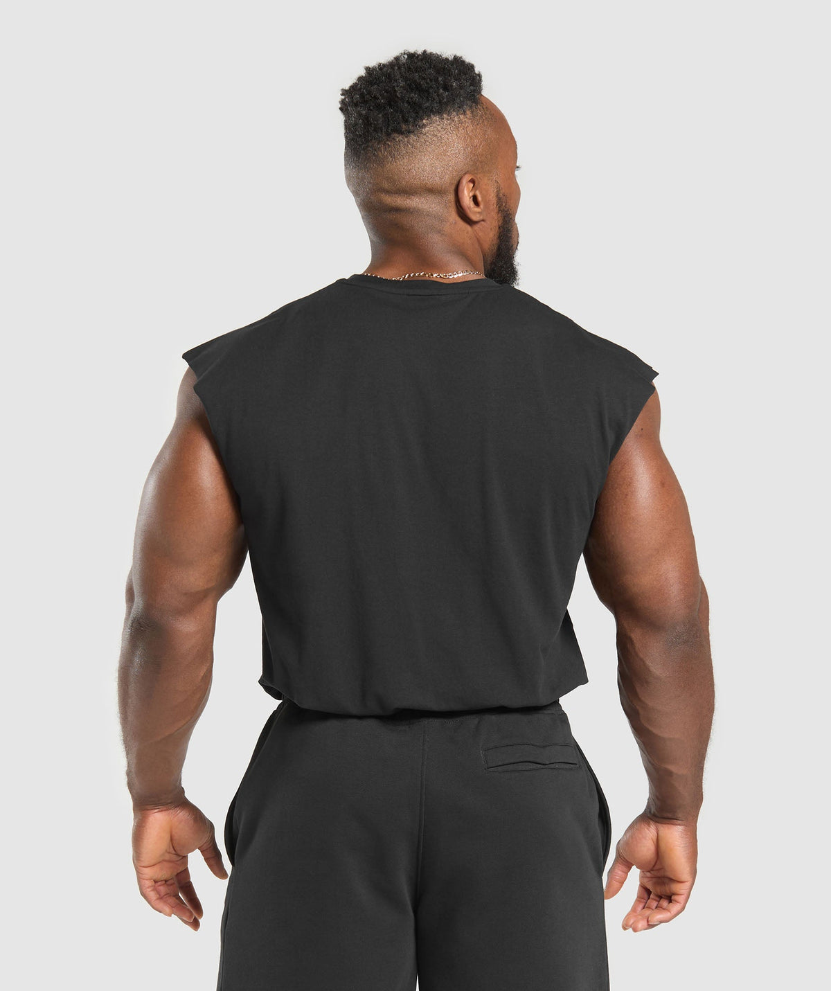 Gymshark Critical Cut Off Tank 'Black'