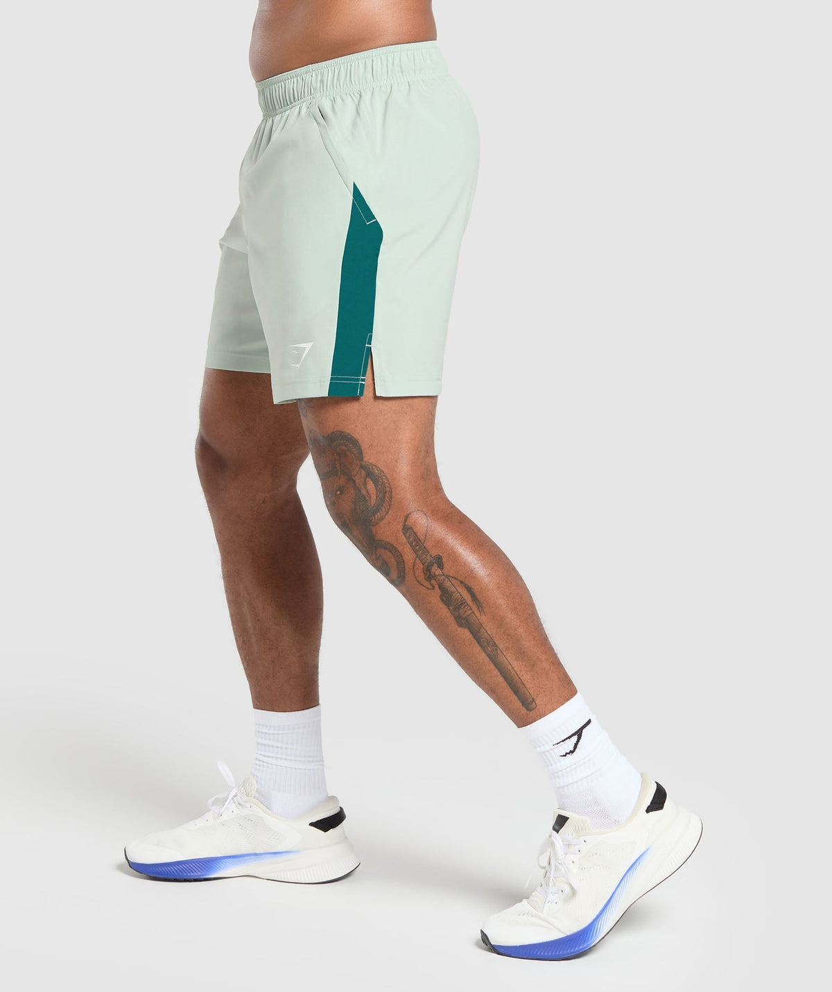 Gymshark Sport 7" Shorts 'Cool Turquoise Motivate Teal'