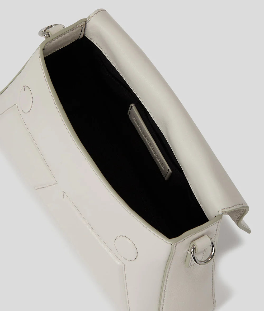 KarlLagerfeld Ikon K Crossbody Bag Cement