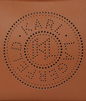 KarlLagerfeld Kcircle Perforated Crossbody Bag Dark Tan
