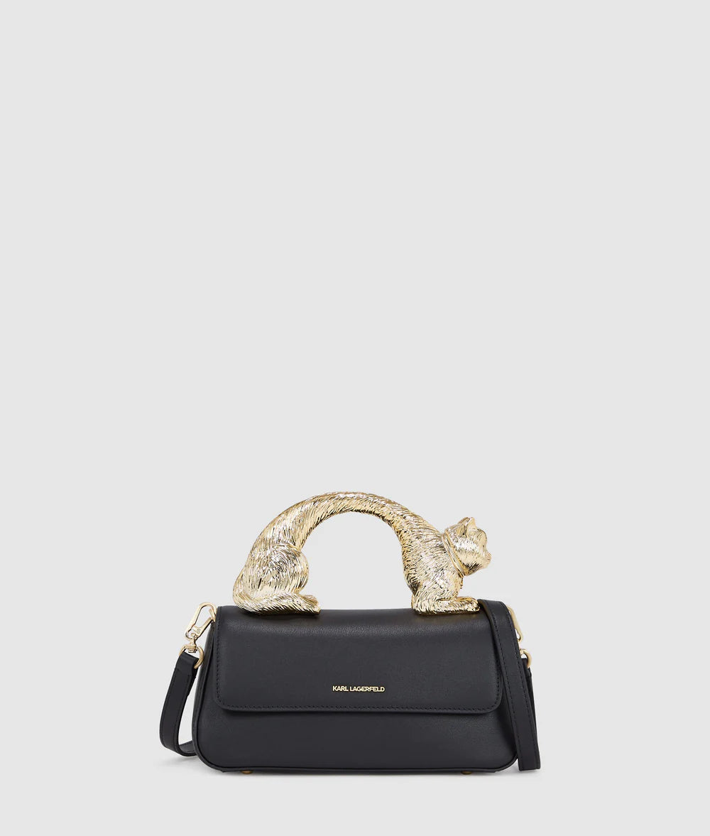KarlLagerfeld Choupette Top Handle Bag Black