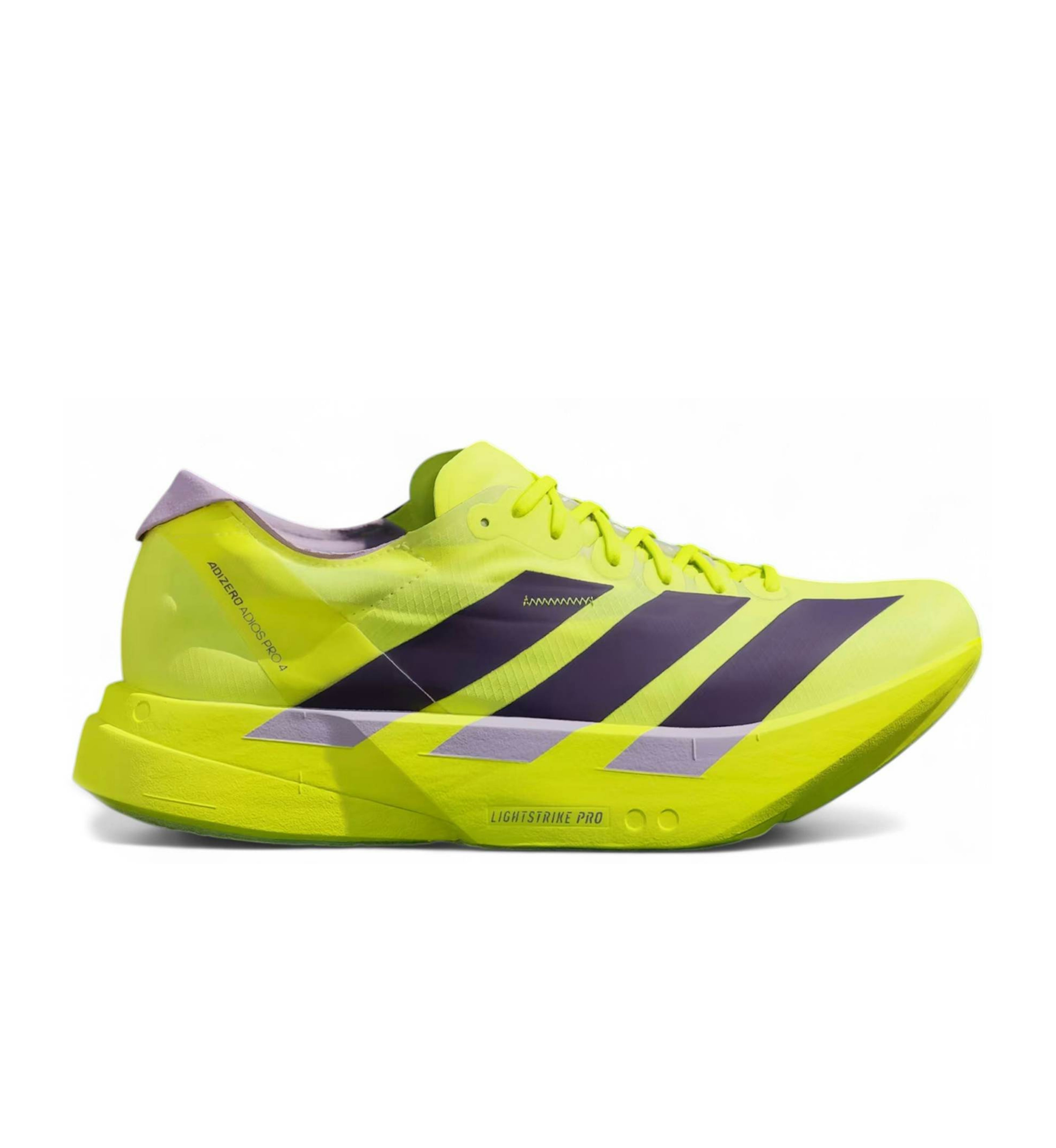Adidas Adizero Adios Pro 4 Solar Yellow Aurora Plum Powder Plum
