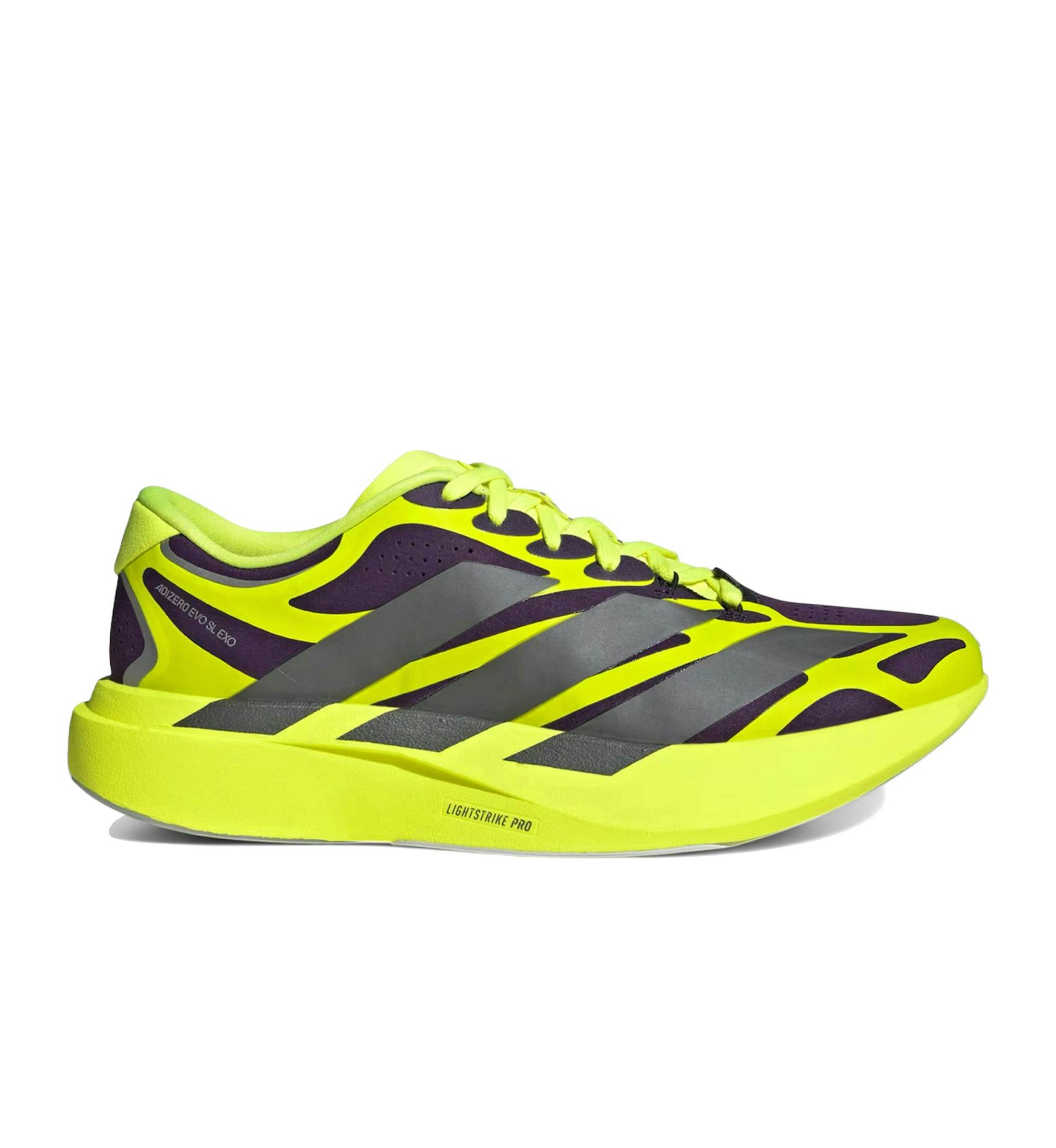Adidas Adizero Evo SL EXO Yellow Metallic Silver